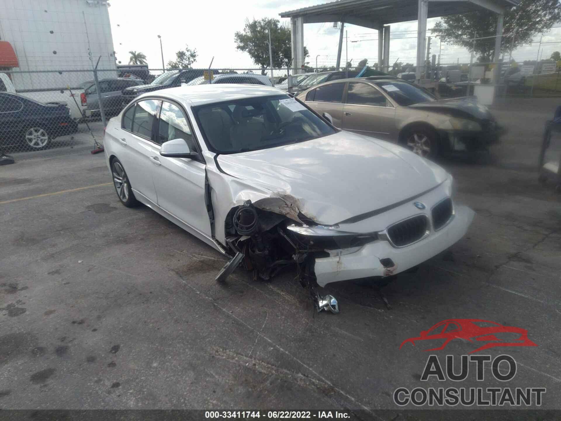 BMW 3 SERIES 2016 - WBA8E9G53GNT83033