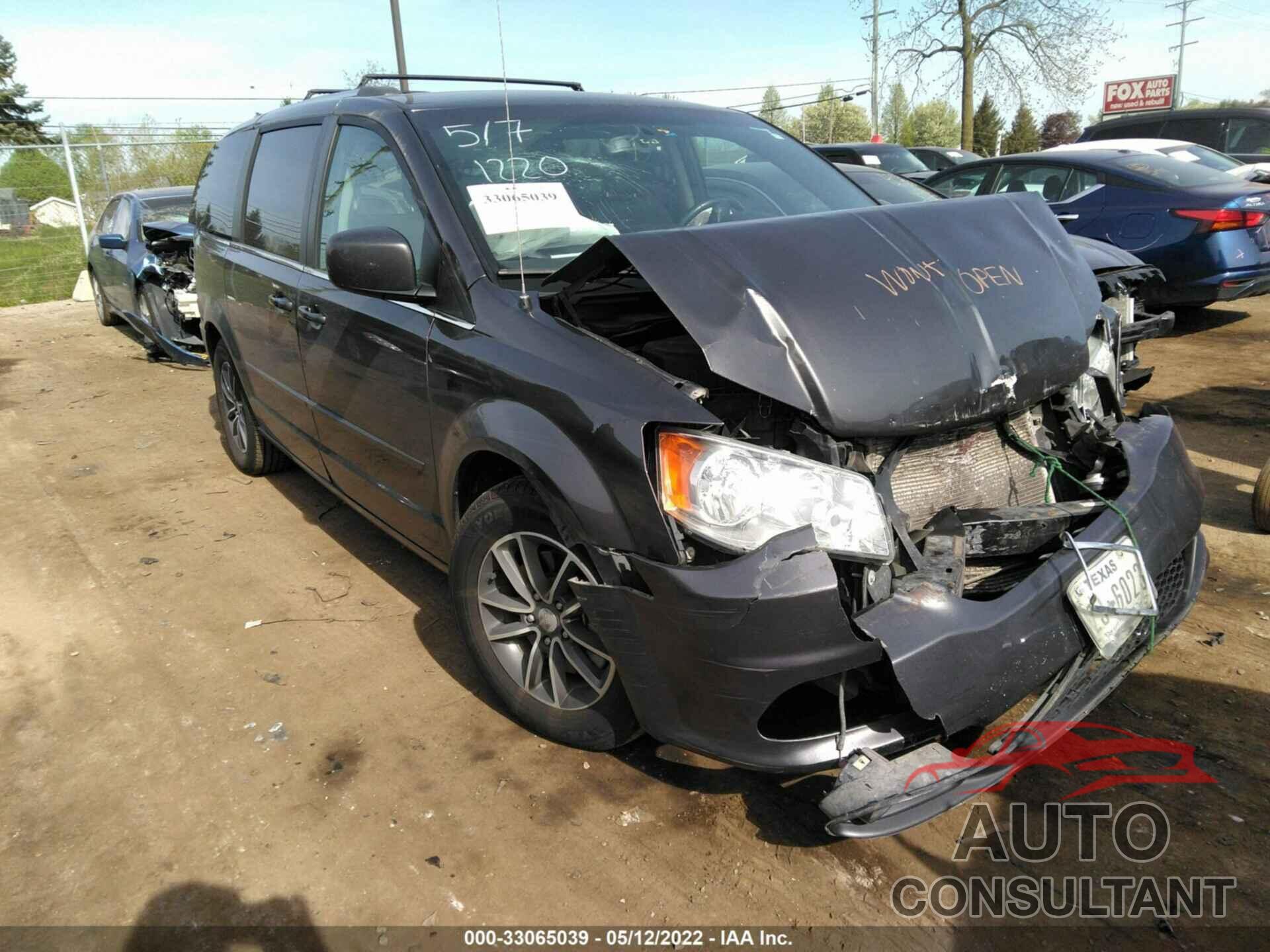 DODGE GRAND CARAVAN 2017 - 2C4RDGCG1HR791220