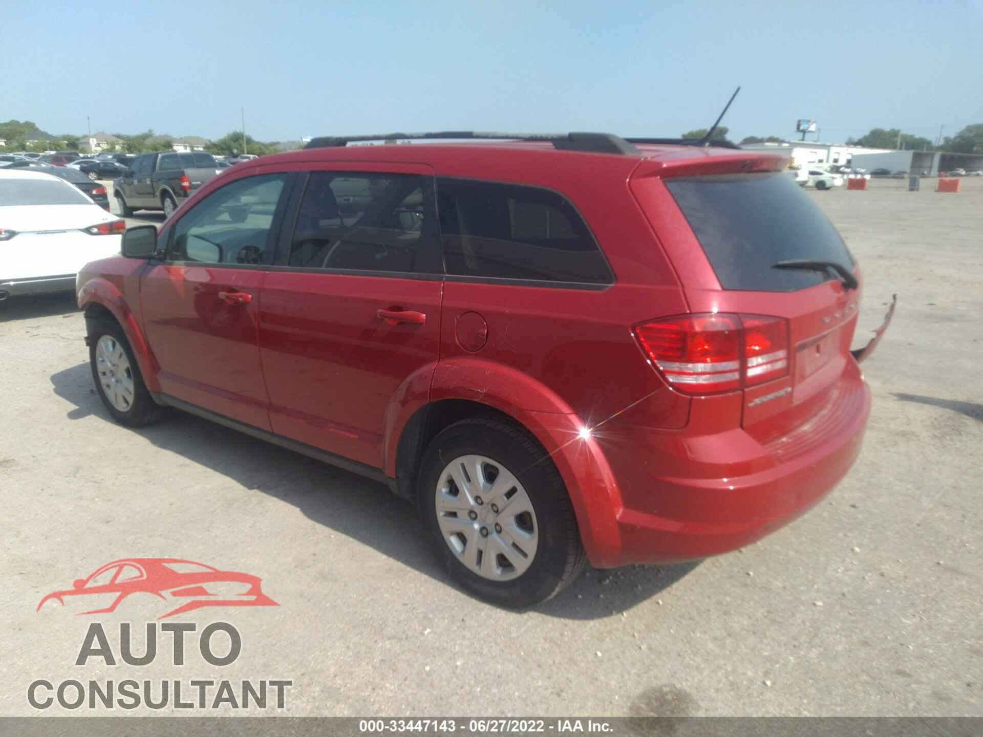 DODGE JOURNEY 2017 - 3C4PDCAB8HT602650