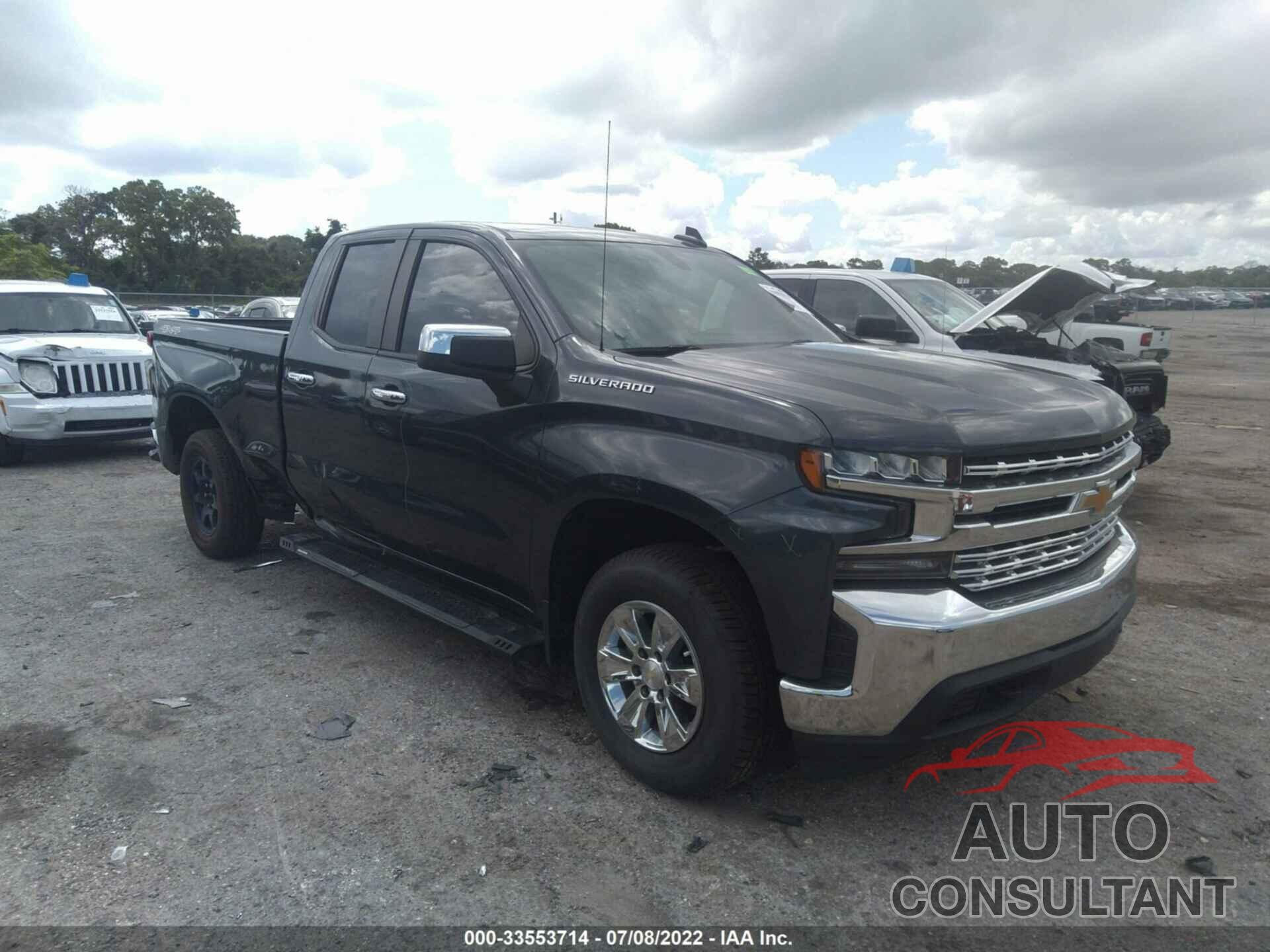 CHEVROLET SILVERADO 1500 2020 - 1GCRYDED4LZ174009