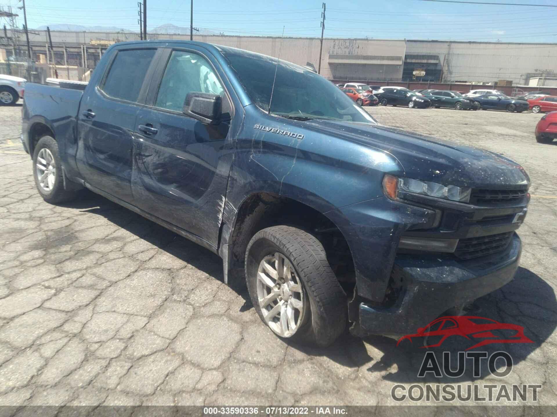 CHEVROLET SILVERADO 1500 2021 - 3GCPWDEDXMG103721