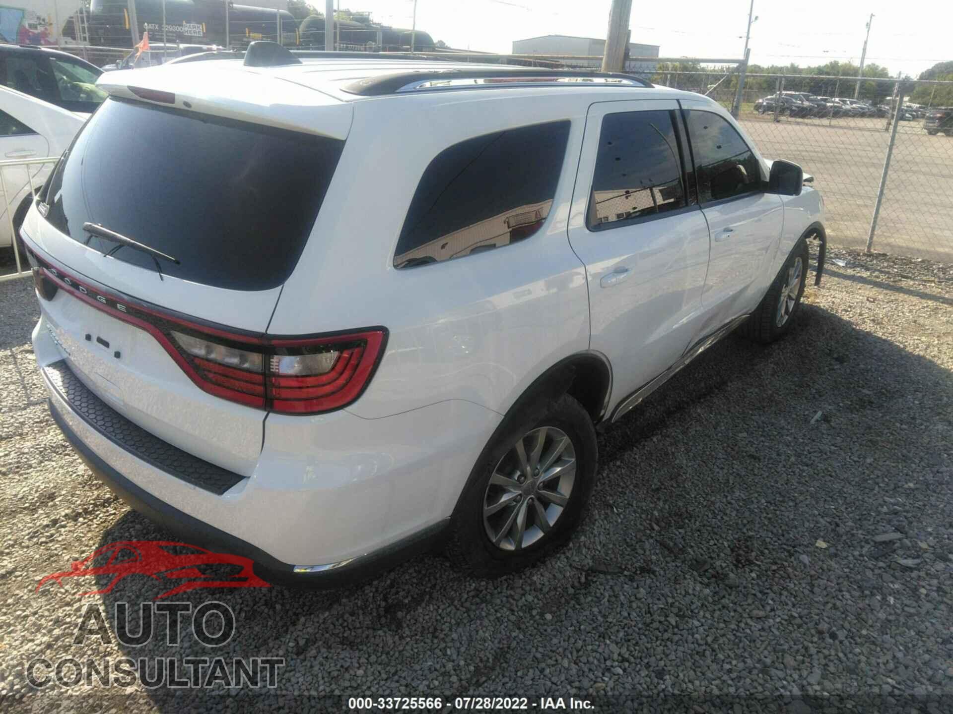DODGE DURANGO 2017 - 1C4RDJAG6HC860718