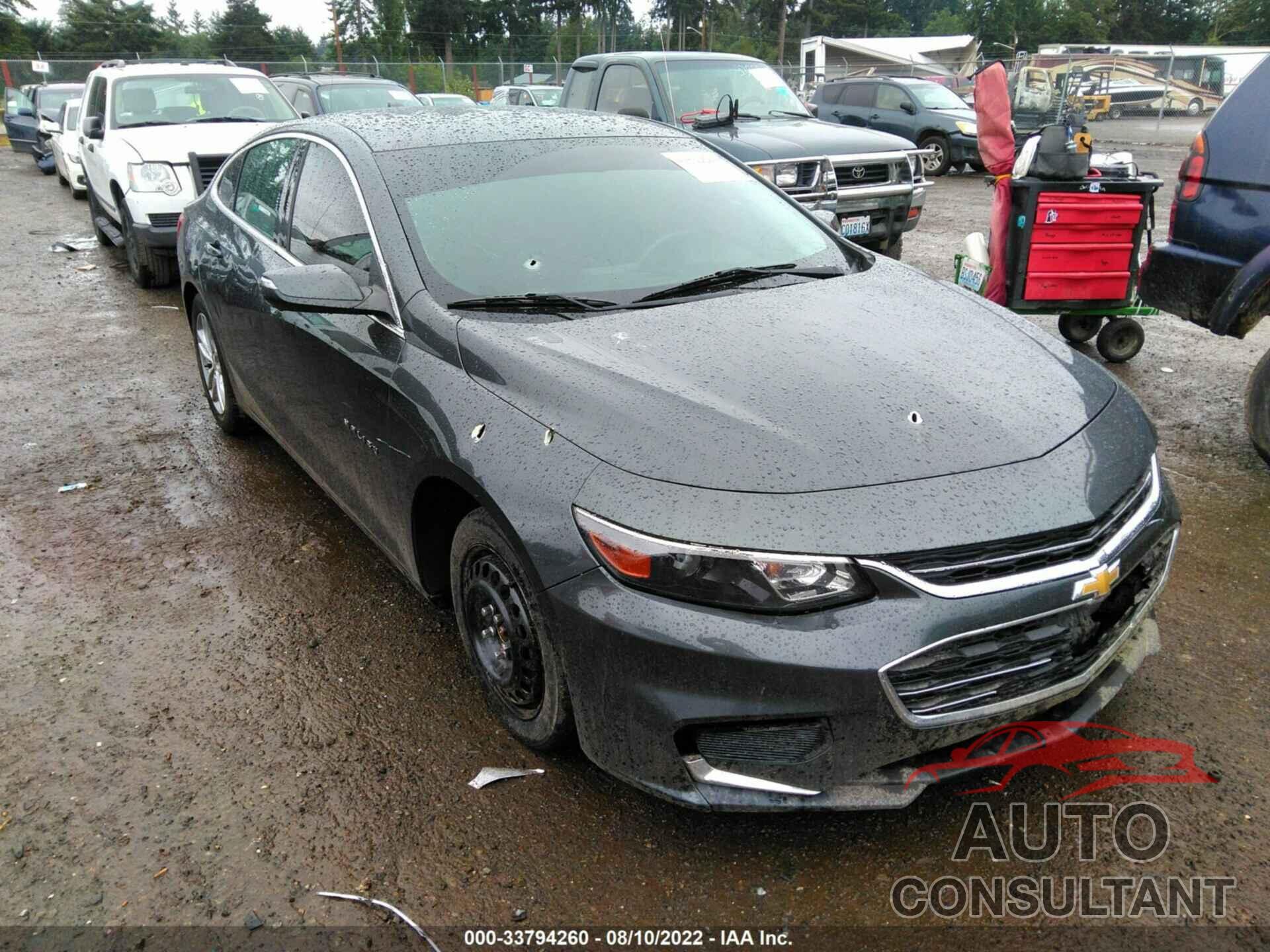 CHEVROLET MALIBU 2016 - 1G1ZE5ST5GF291690