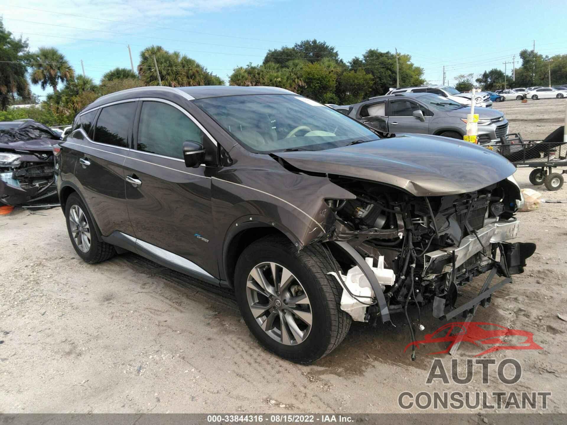 NISSAN MURANO 2016 - 5N1CZ2MG8GN144569