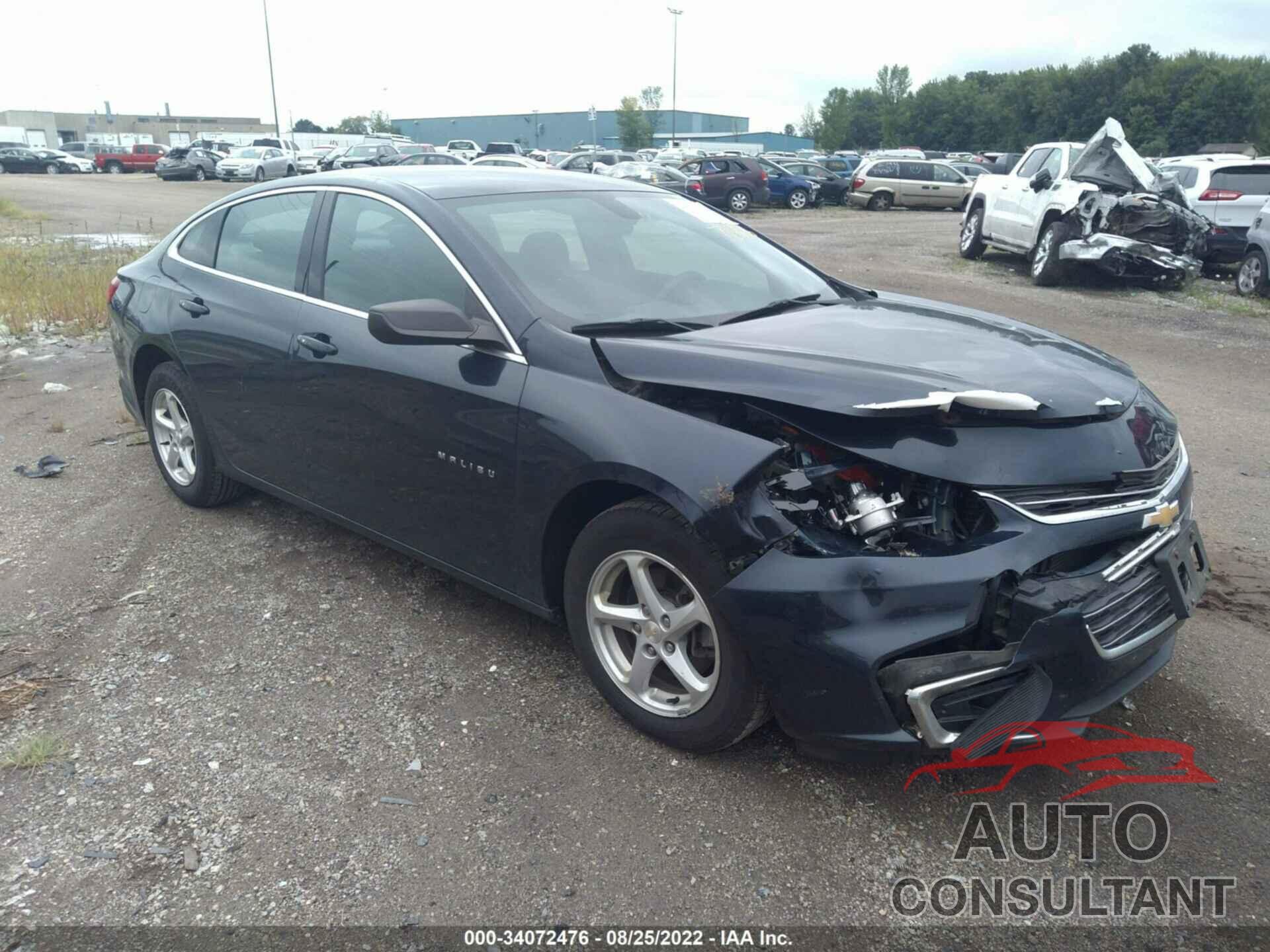 CHEVROLET MALIBU 2017 - 1G1ZC5ST8HF139393