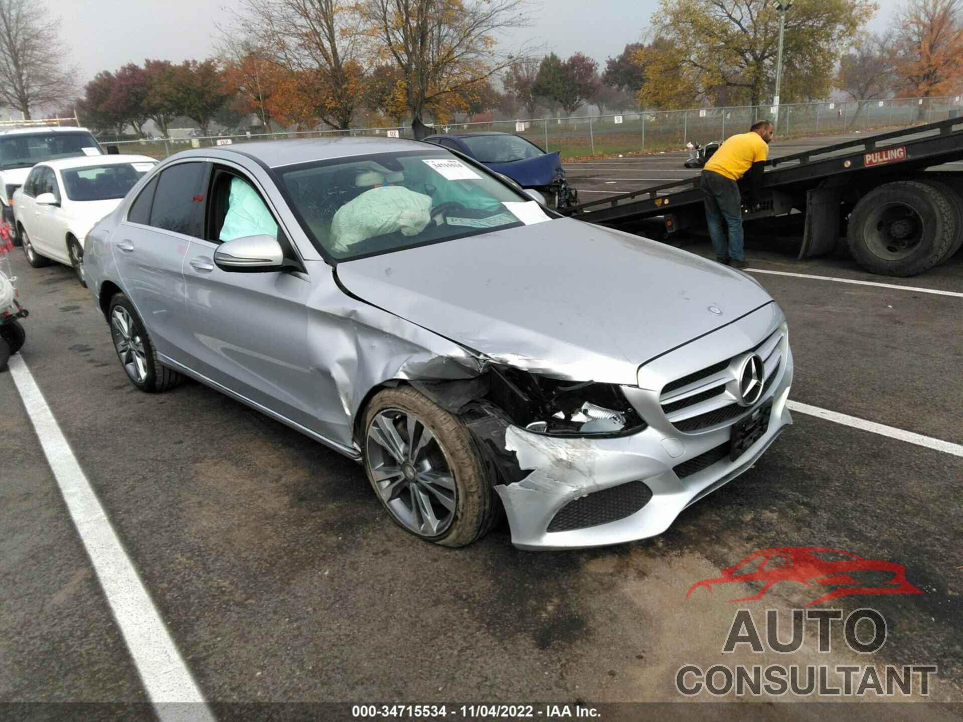 MERCEDES-BENZ C-CLASS 2016 - 55SWF4KB3GU113109