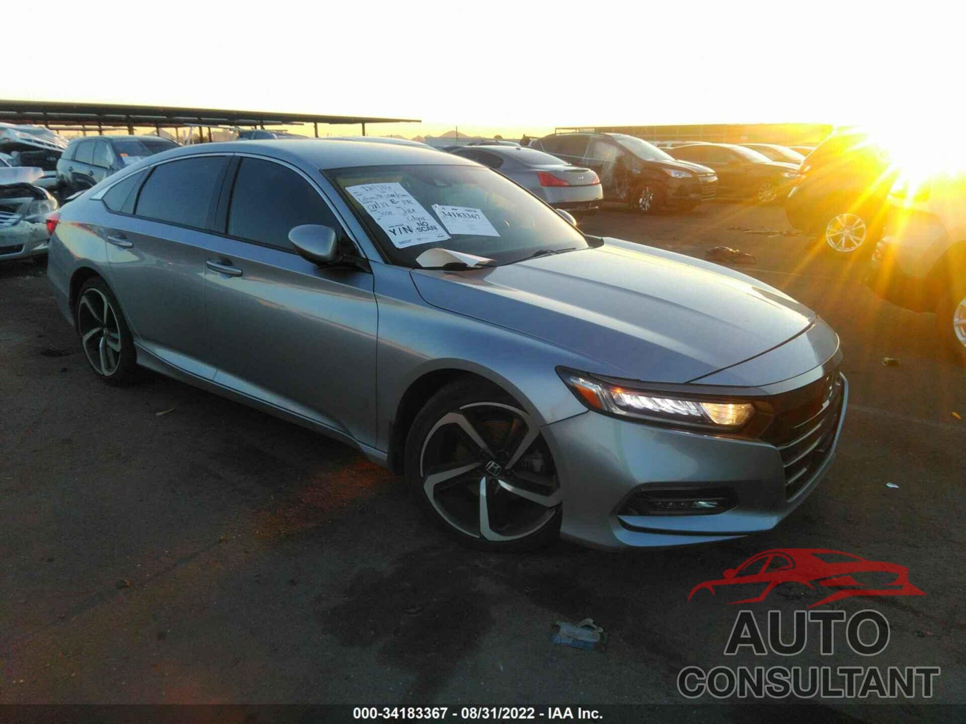 HONDA ACCORD SEDAN 2019 - 1HGCV1F38KA051251