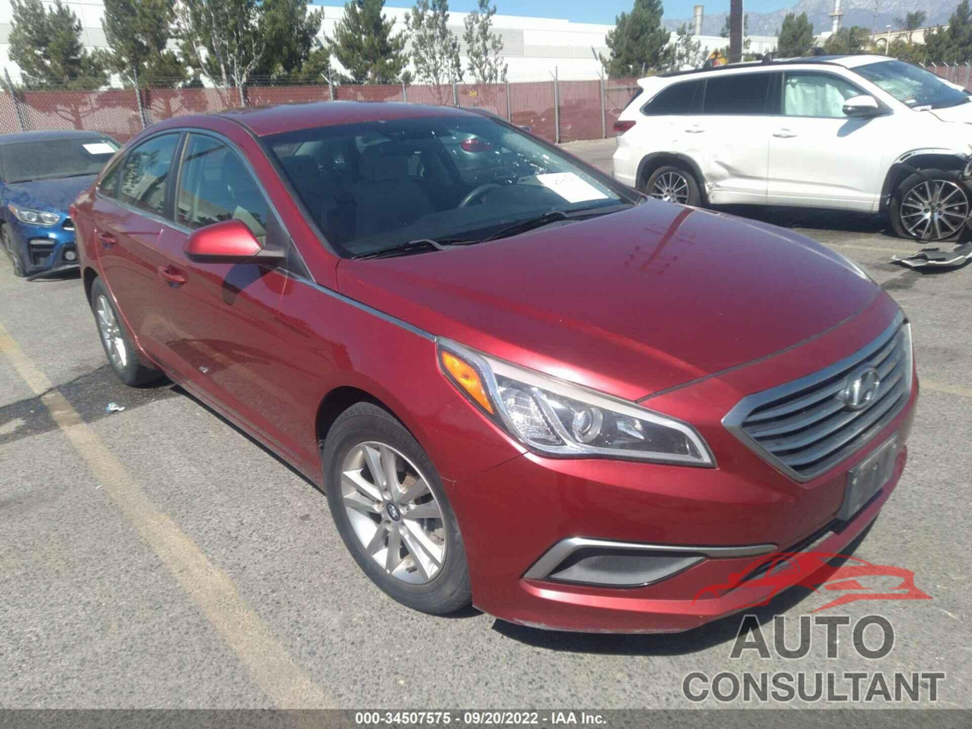 HYUNDAI SONATA 2016 - 5NPE24AF9GH401344