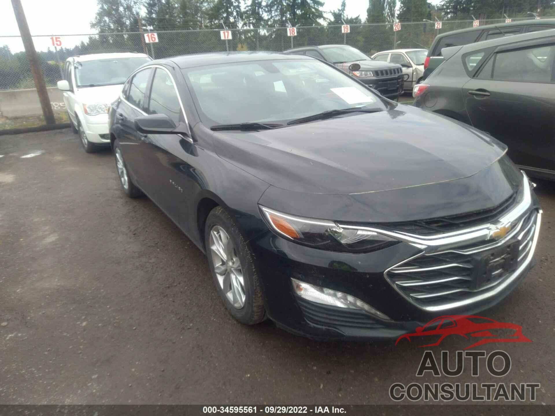 CHEVROLET MALIBU 2020 - 1G1ZD5STXLF007760