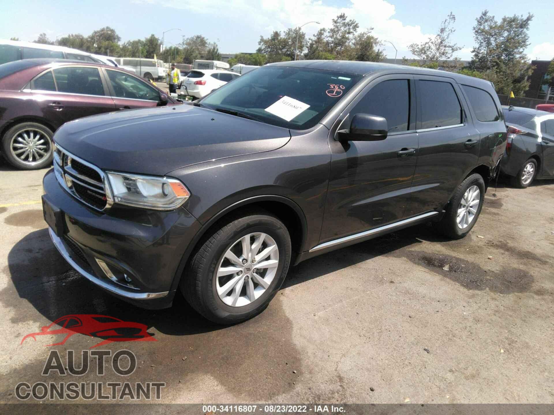 DODGE DURANGO 2020 - 1C4RDHAG9LC223548