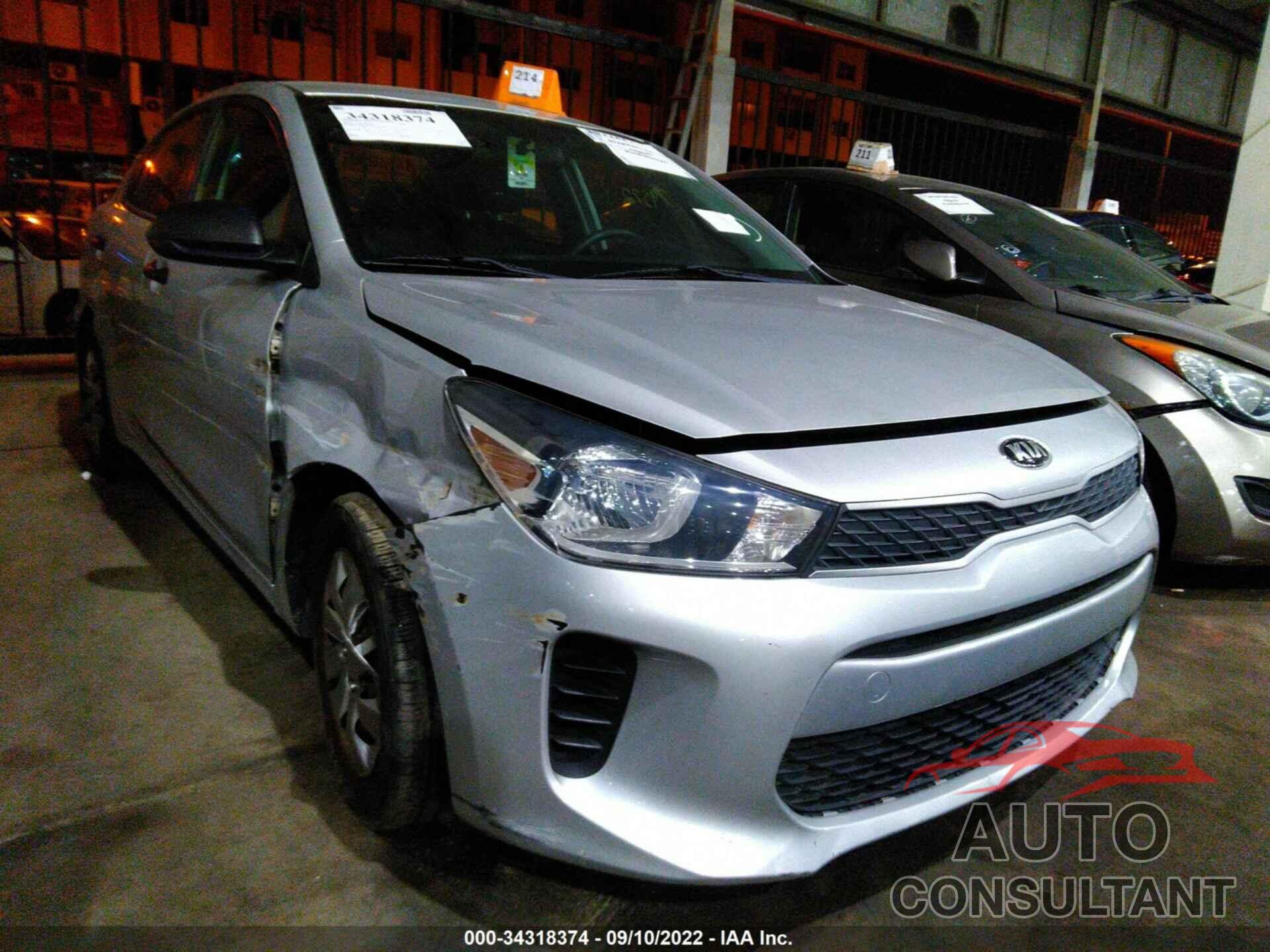 KIA RIO 2018 - 00PA24AB2JE078939