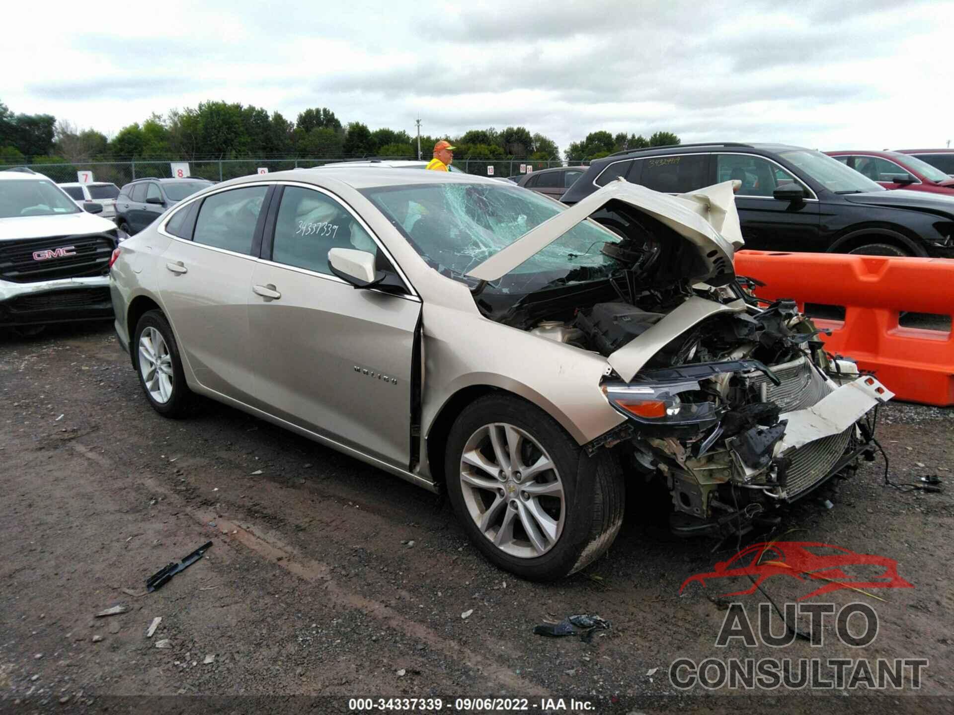 CHEVROLET MALIBU 2016 - 1G1ZE5ST0GF223412