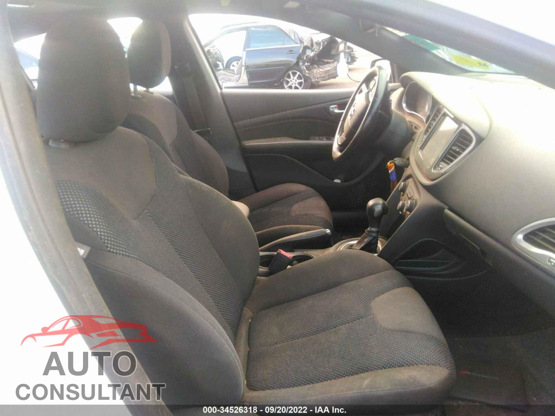 DODGE DART 2016 - 1C3CDFFA3GD819936