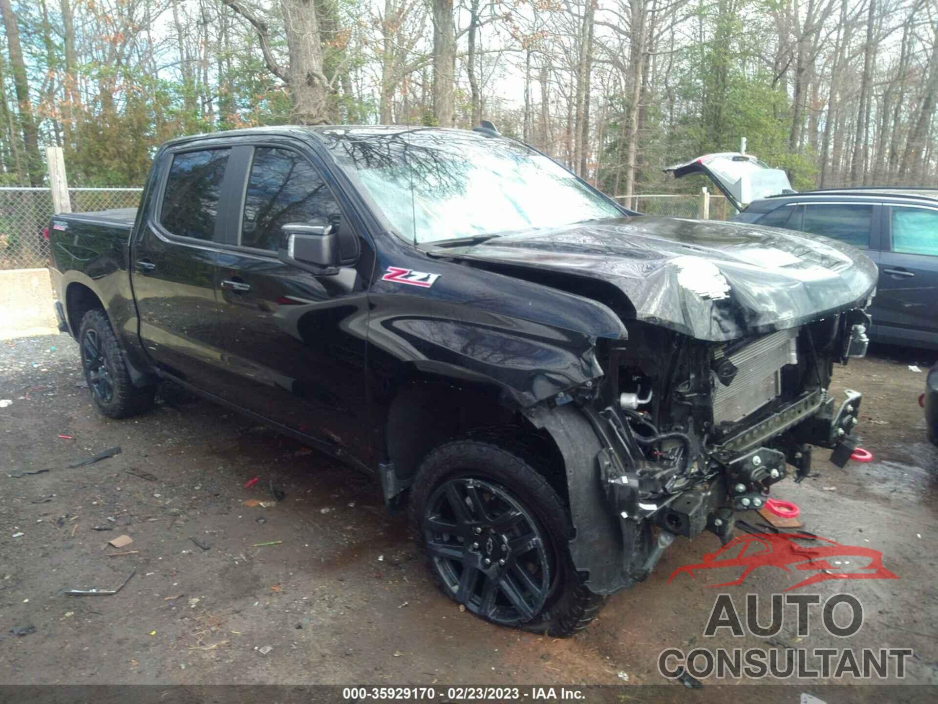CHEVROLET SILVERADO 1500 2021 - 3GCPYFEL5MG297295