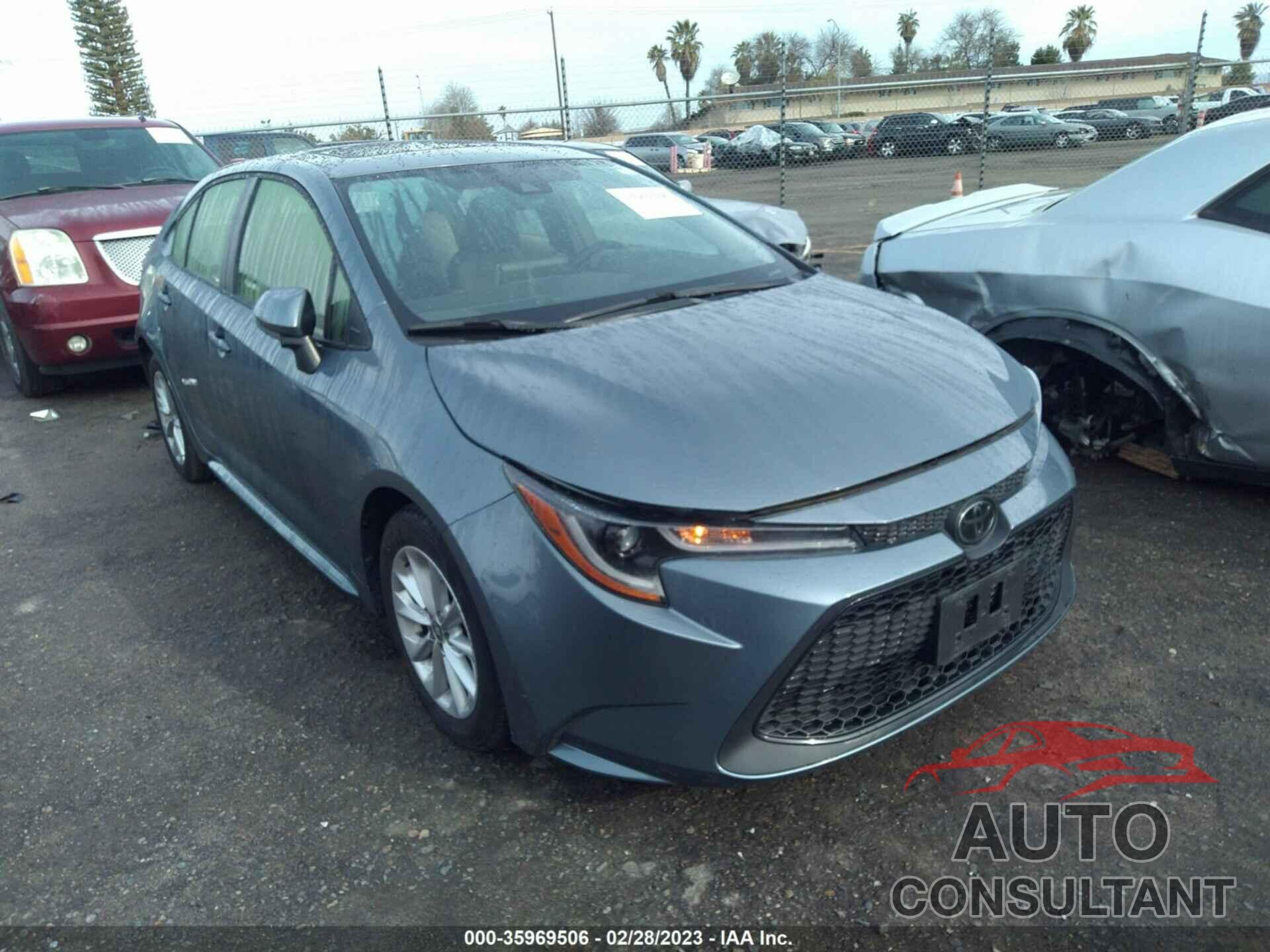 TOYOTA COROLLA 2020 - JTDHPRAE0LJ043264