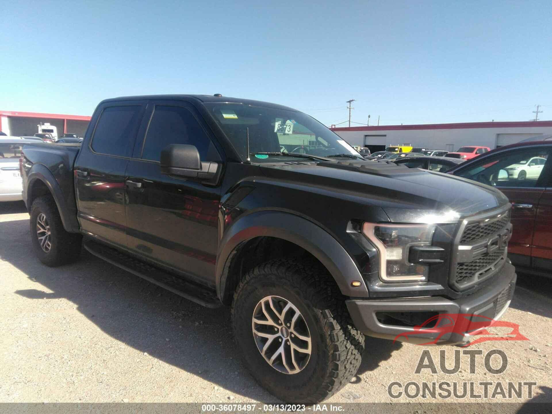 FORD F-150 2017 - 1FTFW1RG5HFC62250