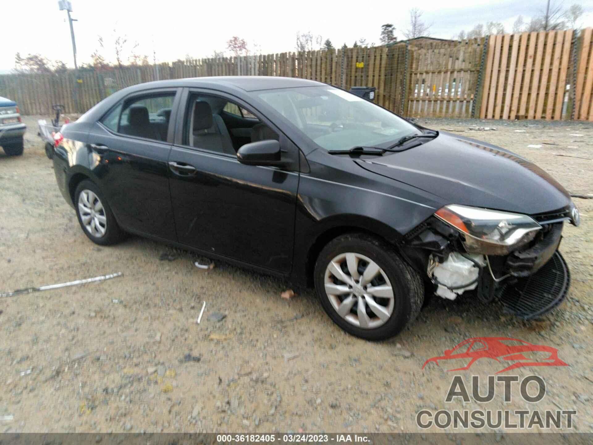 TOYOTA COROLLA 2015 - 2T1BURHE2FC366719