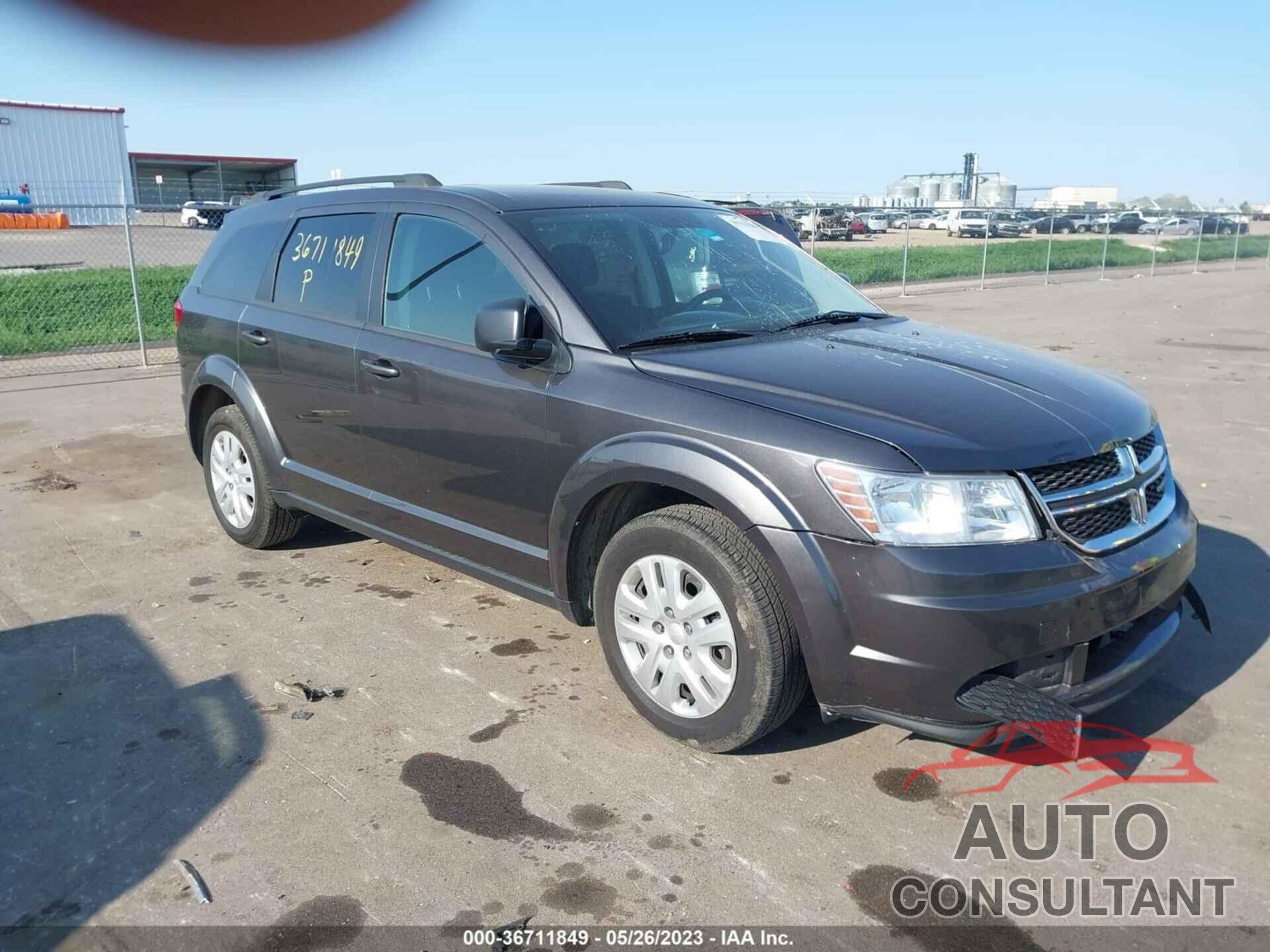 DODGE JOURNEY 2016 - 3C4PDCAB7GT239255