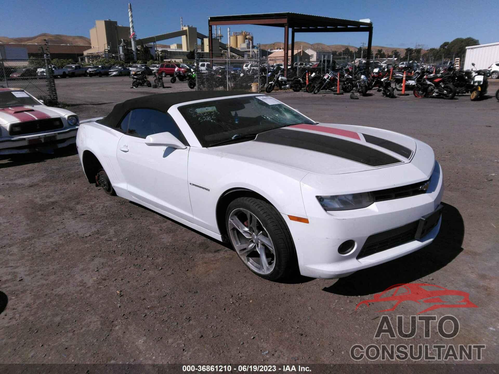 CHEVROLET CAMARO 2015 - 2G1FD3D33F9105286