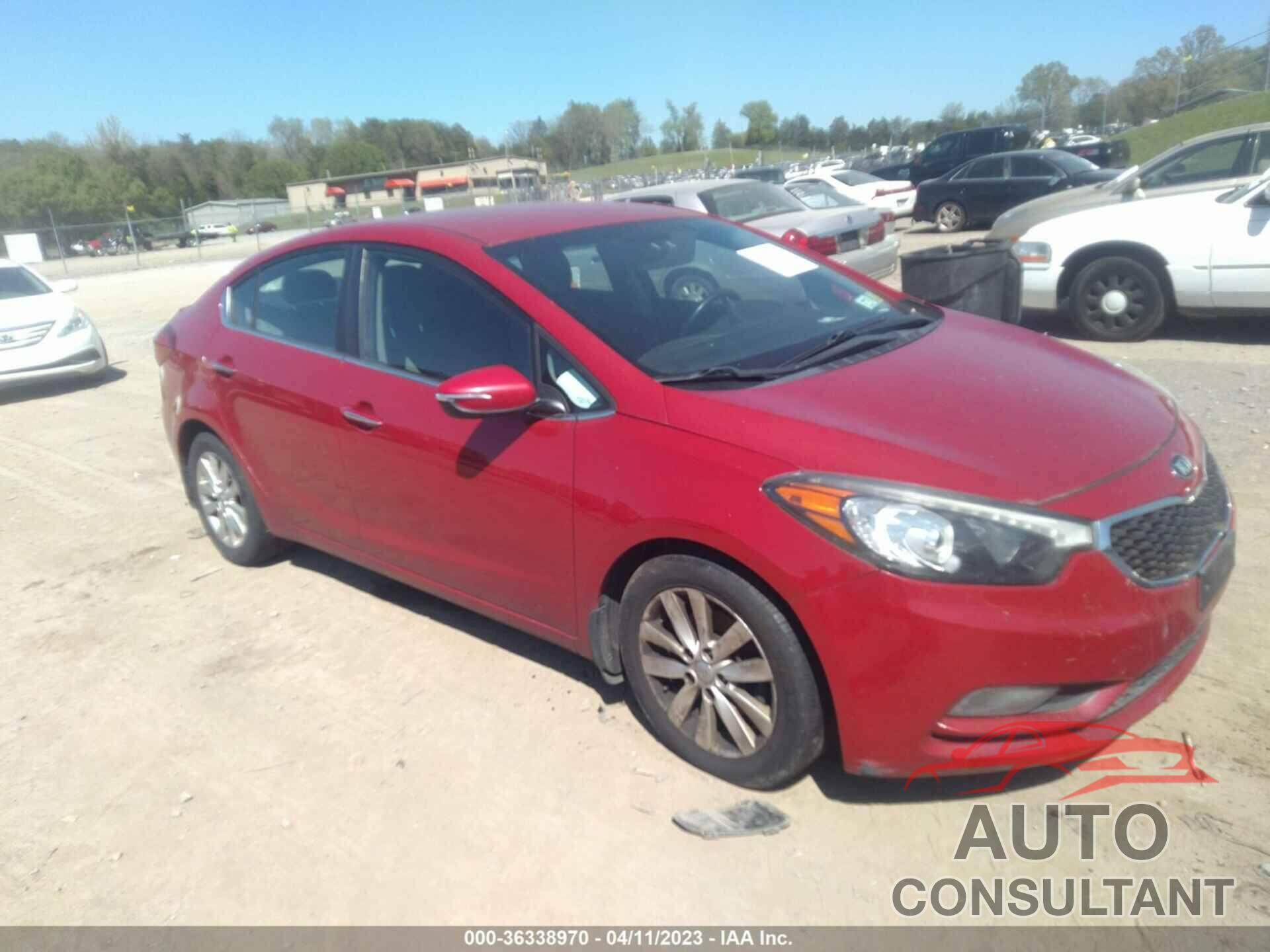 KIA FORTE 2015 - KNAFX4A85F5263644