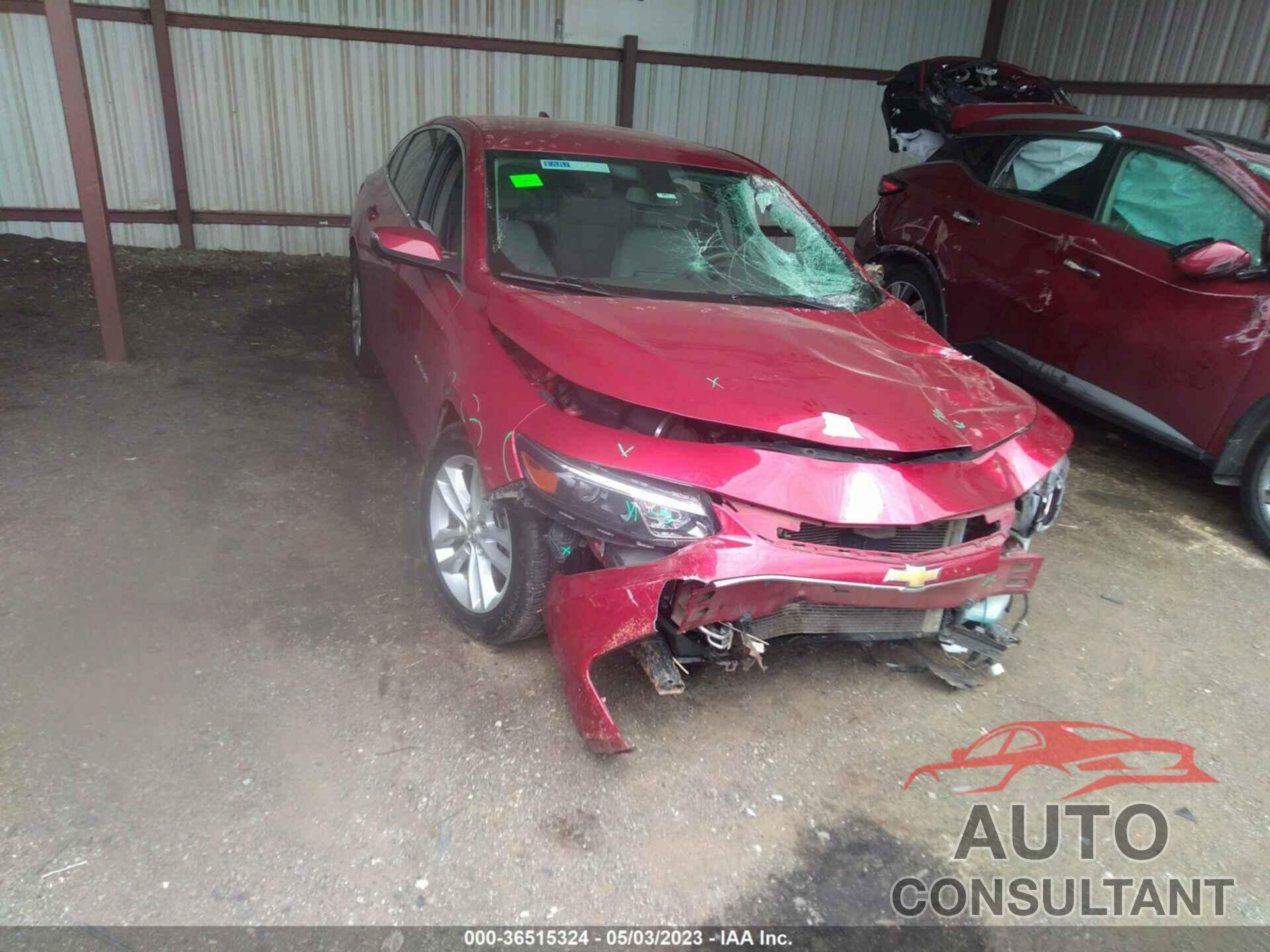 CHEVROLET MALIBU 2016 - 1G1ZE5ST3GF252032