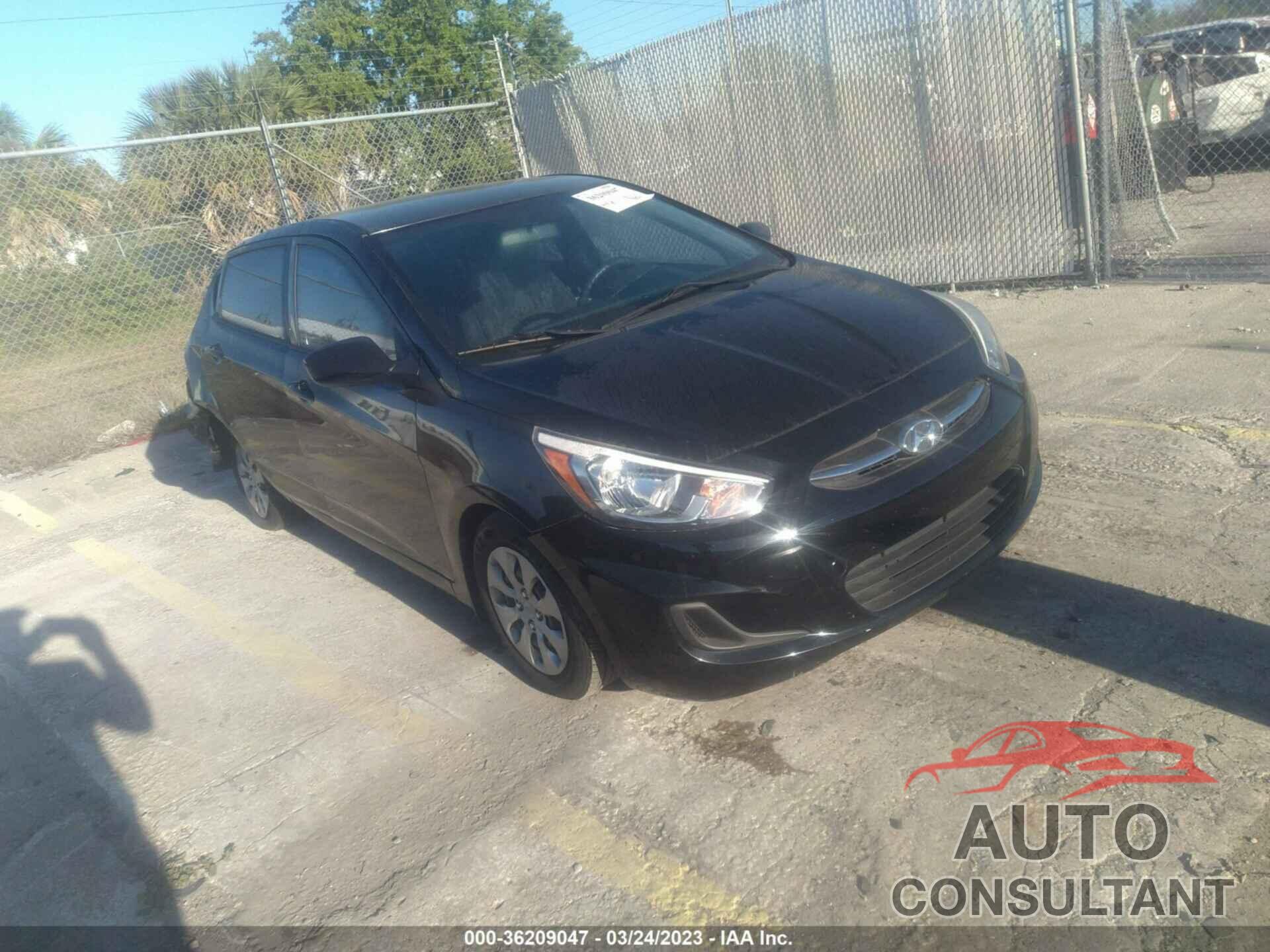 HYUNDAI ACCENT 2016 - KMHCT5AE2GU244291