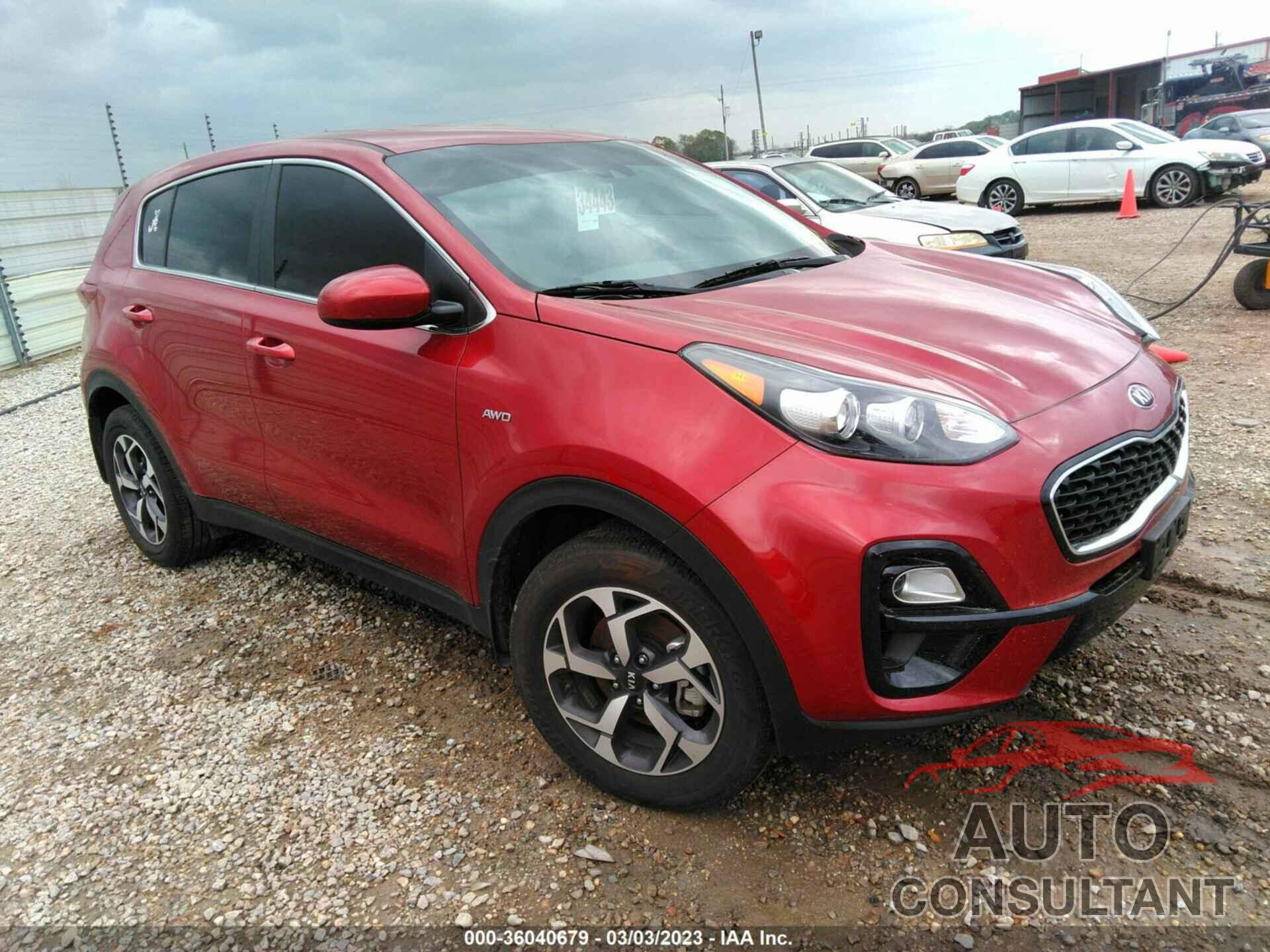 KIA SPORTAGE 2022 - KNDPMCAC5N7947238