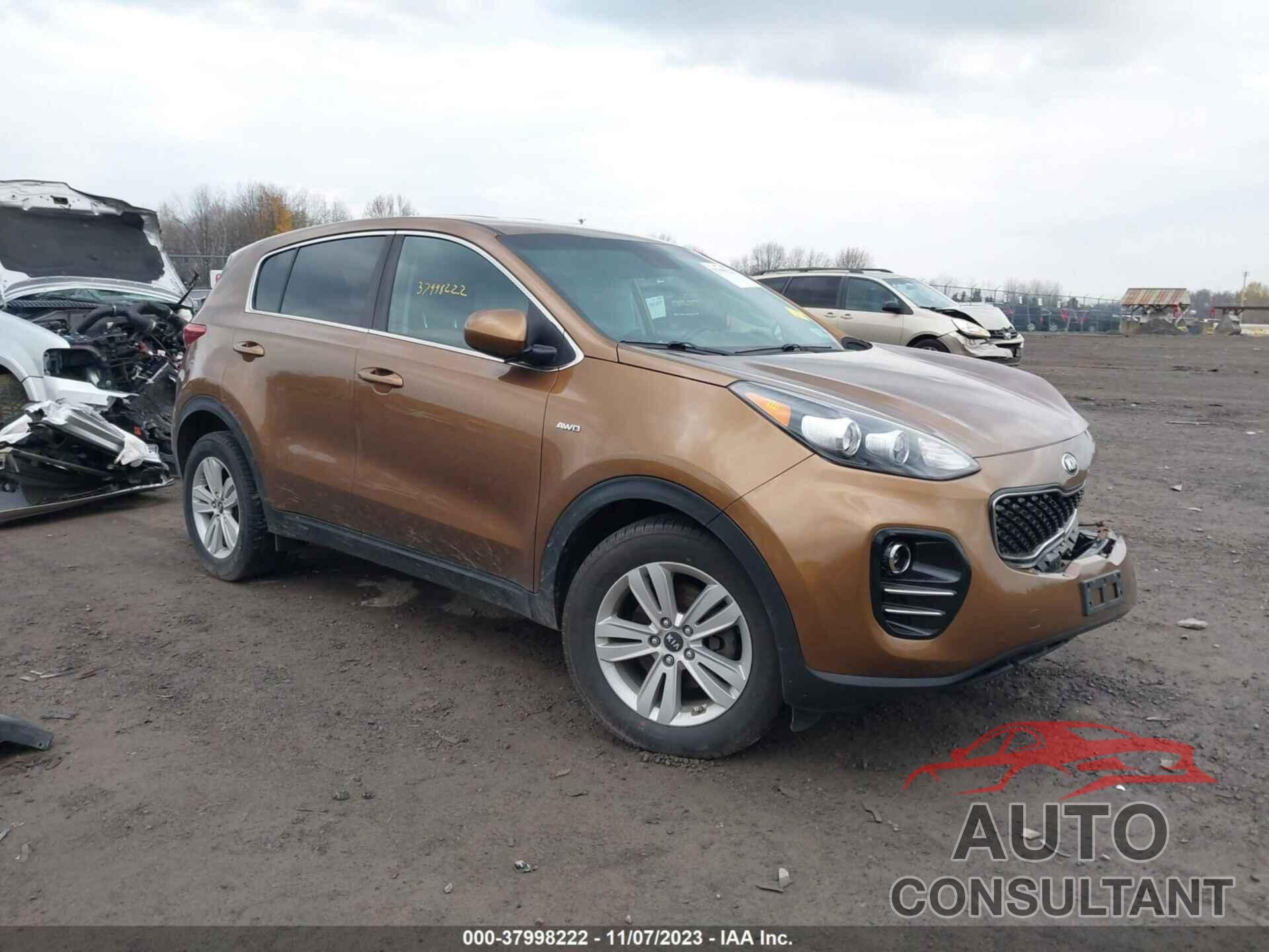 KIA SPORTAGE 2018 - KNDPMCAC0J7303558