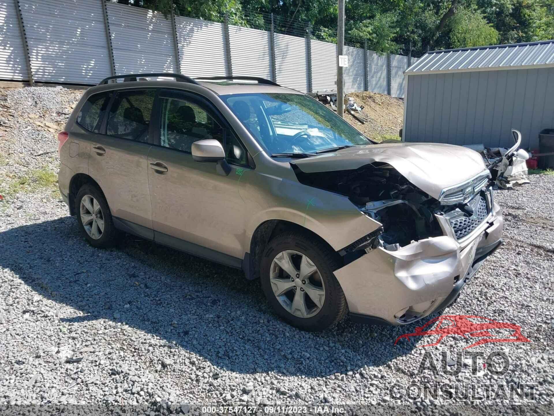 SUBARU FORESTER 2016 - JF2SJADC4GH427601
