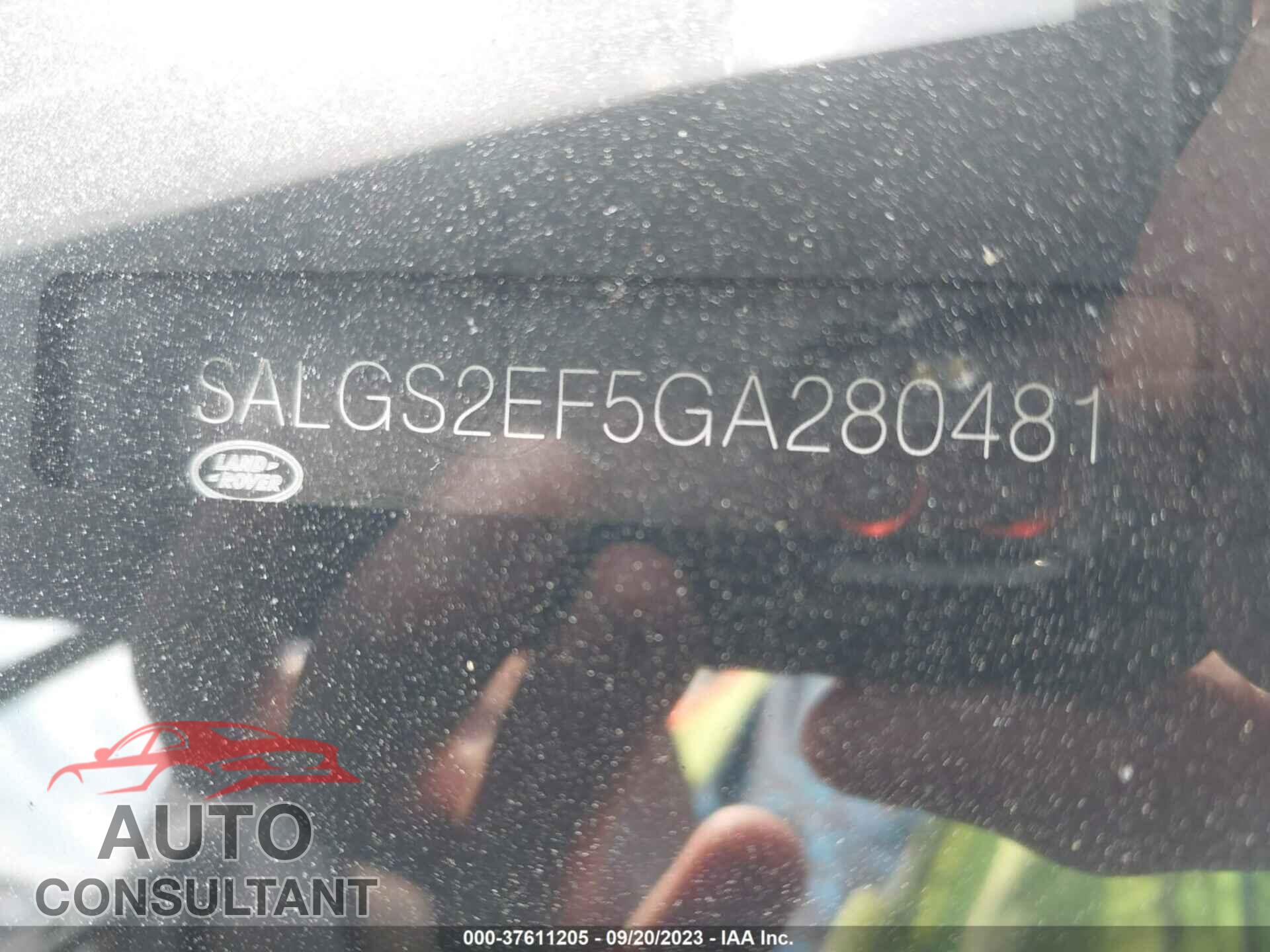 LAND ROVER RANGE ROVER 2016 - SALGS2EF5GA280481
