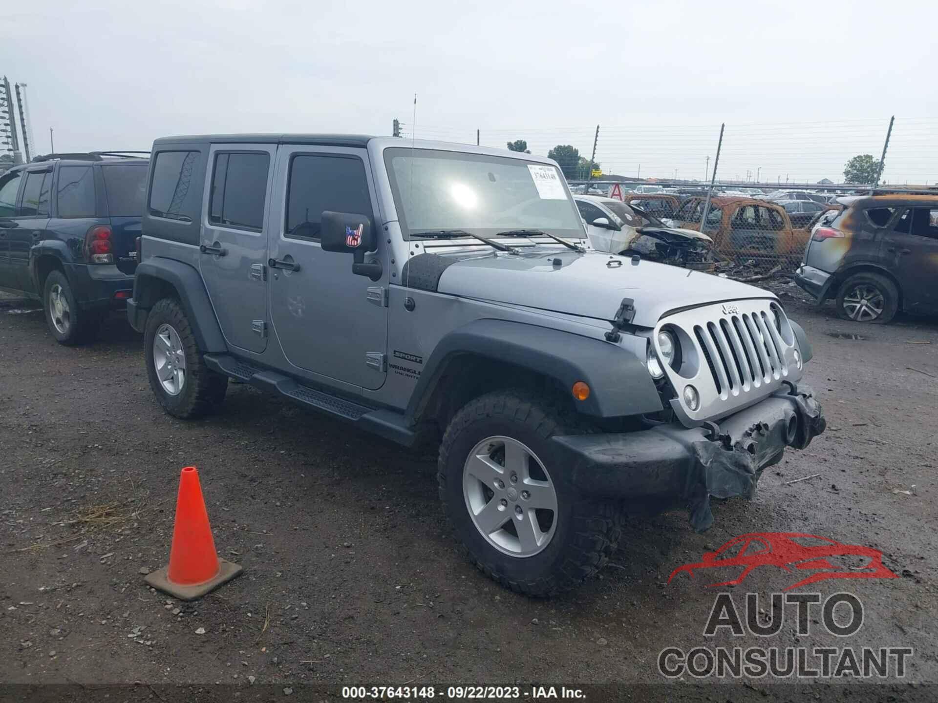 JEEP WRANGLER UNLIMITED 2016 - 1C4BJWDG6GL298210