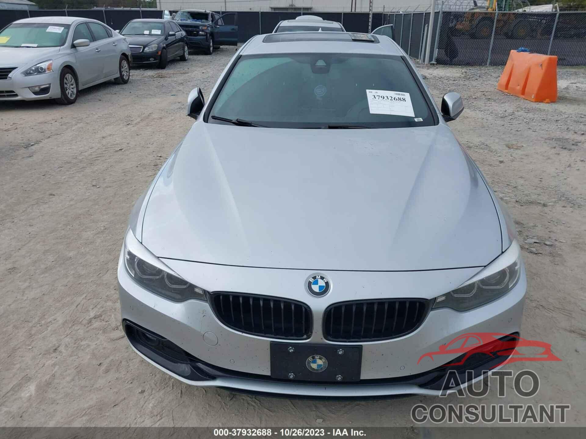 BMW 4 SERIES 2019 - WBA4J1C56KBM19146