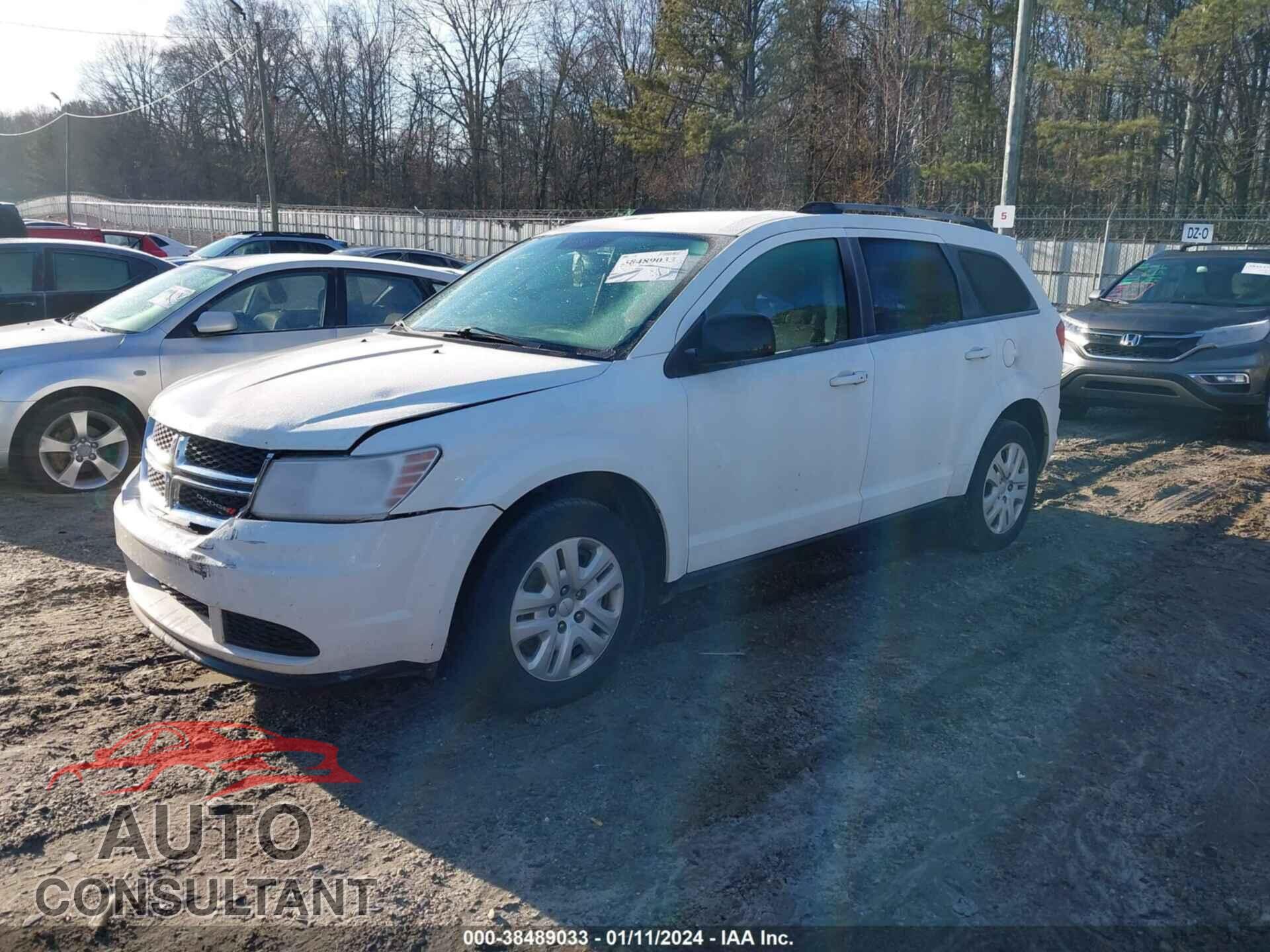 DODGE JOURNEY 2017 - 3C4PDCAB3HT577043
