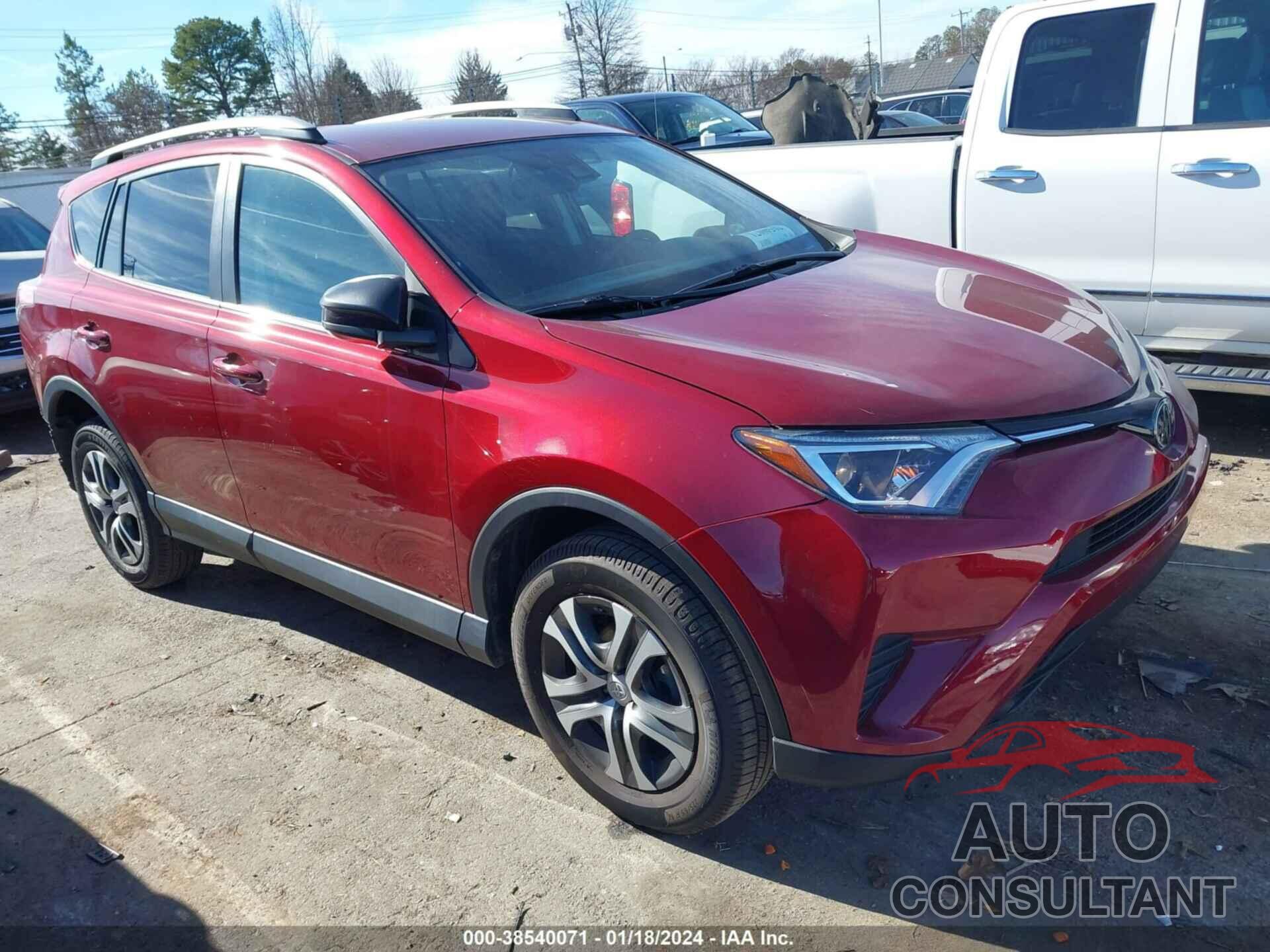 TOYOTA RAV4 2018 - 2T3ZFREV2JW432715