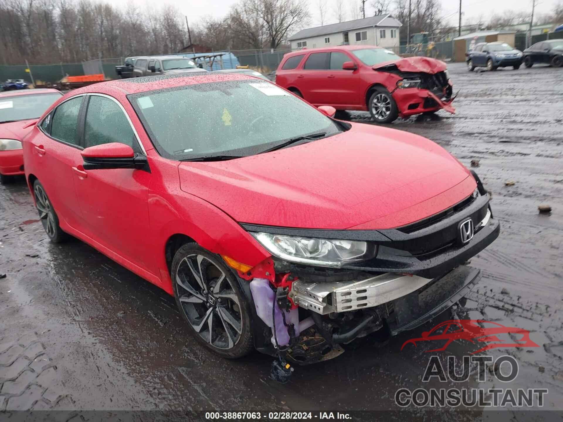 HONDA CIVIC 2018 - 2HGFC1E53JH709998