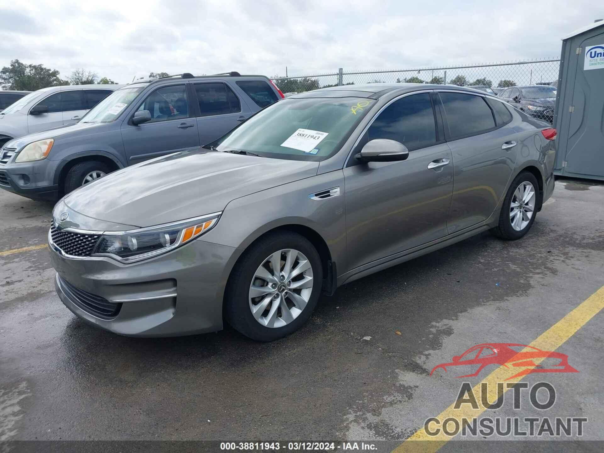 KIA OPTIMA 2016 - 5XXGU4L31GG104022