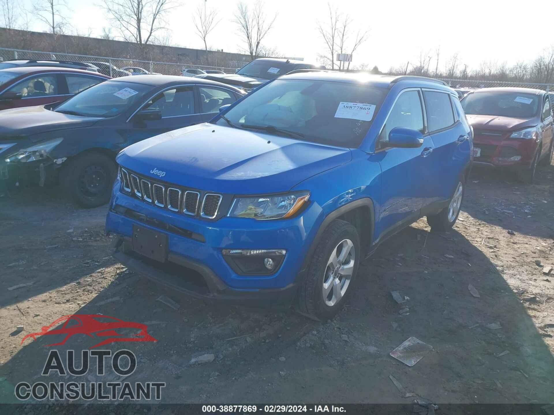 JEEP COMPASS 2019 - 3C4NJDBB4KT647483