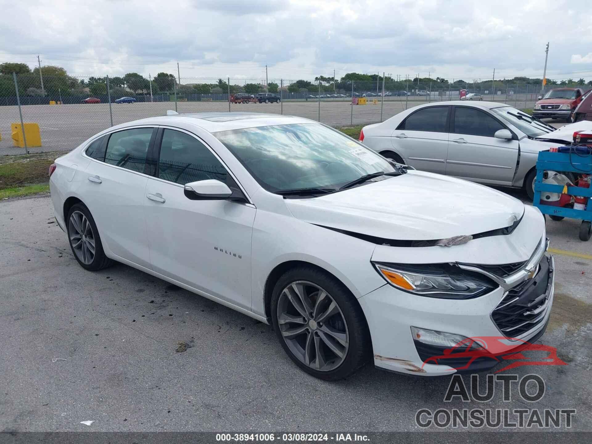 CHEVROLET MALIBU 2020 - 1G1ZE5SXXLF076884
