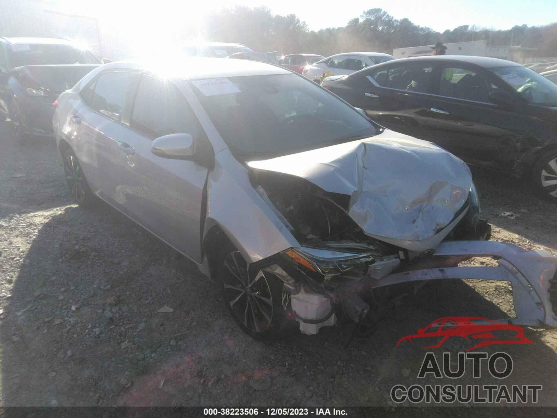 TOYOTA COROLLA 2017 - 2T1BURHE8HC812052