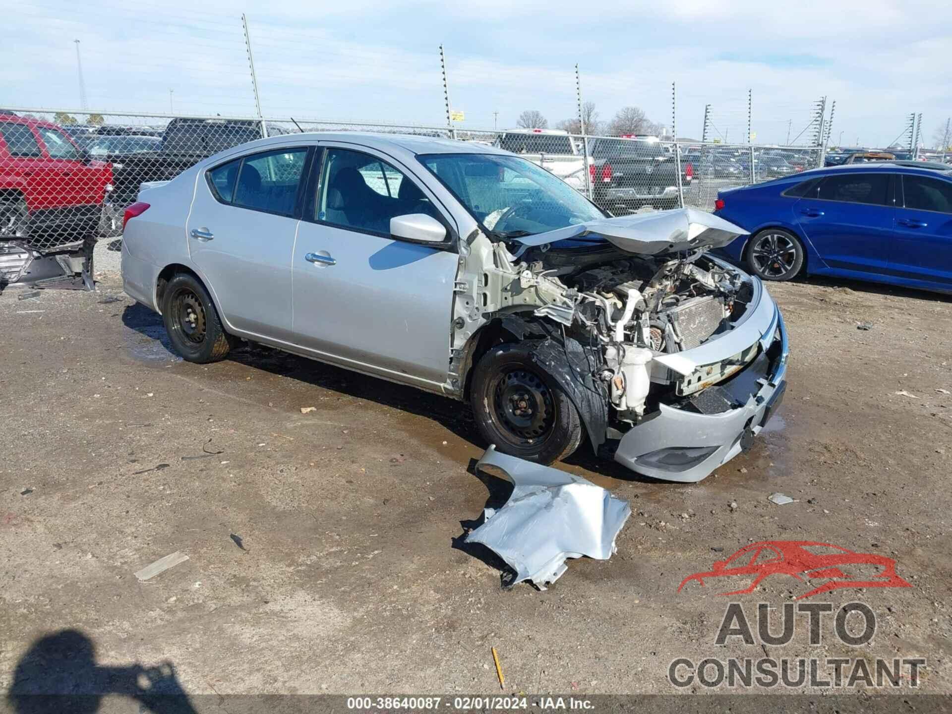 NISSAN VERSA 2016 - 3N1CN7AP1GL830697