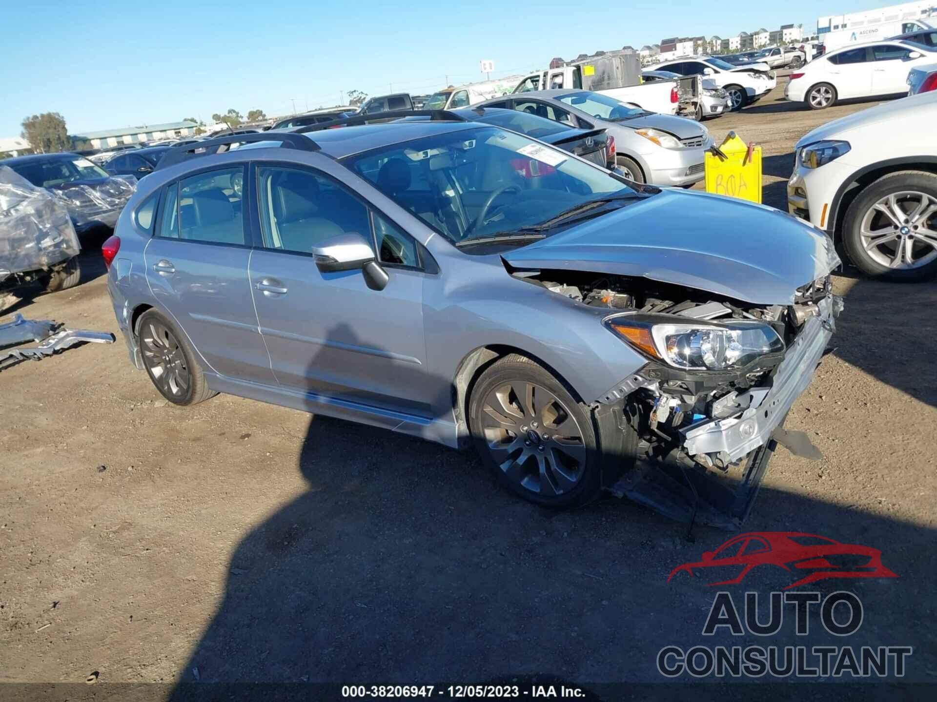 SUBARU IMPREZA 2015 - JF1GPAZ67FH272763