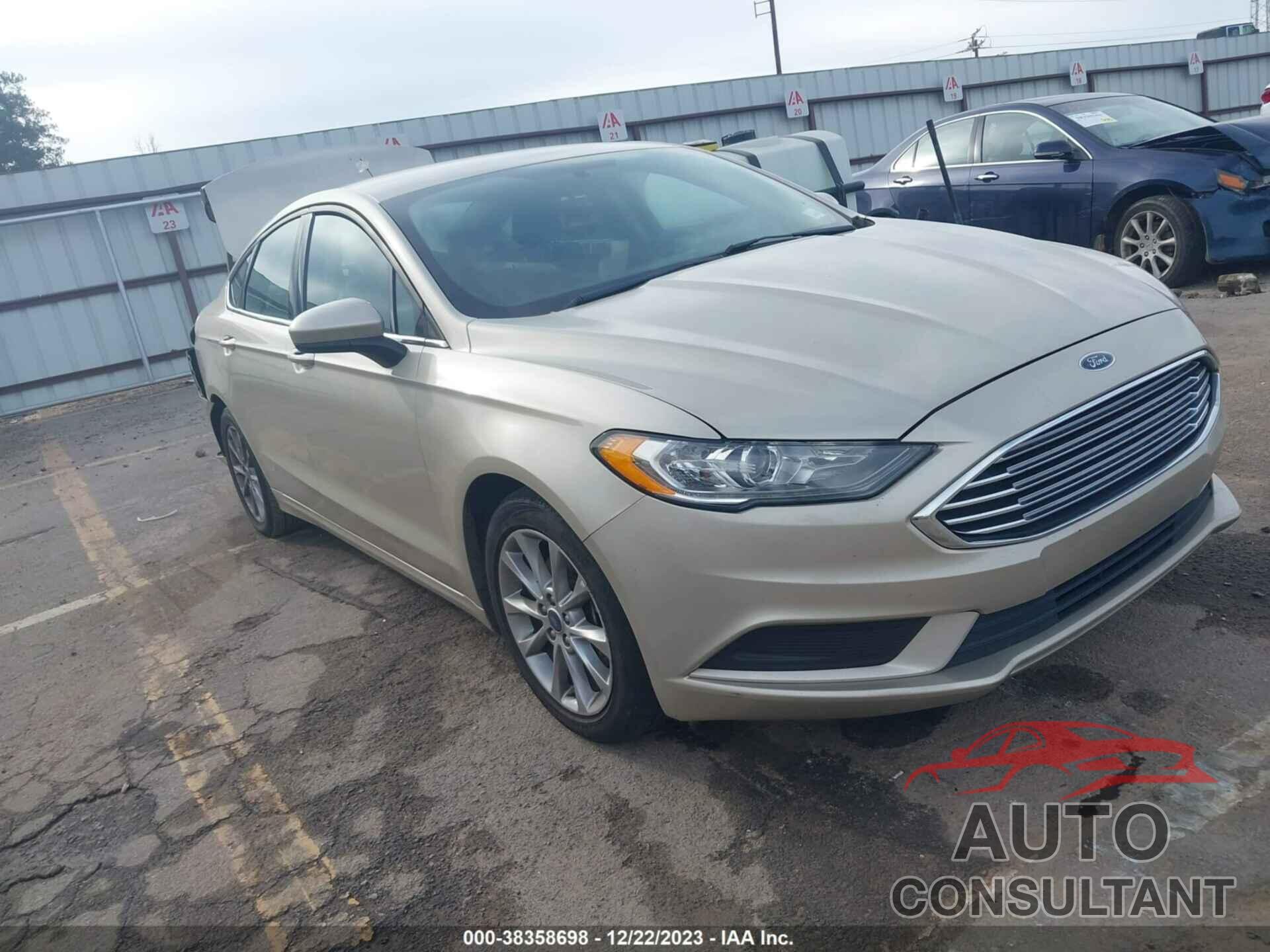 FORD FUSION 2017 - 3FA6P0H78HR301527