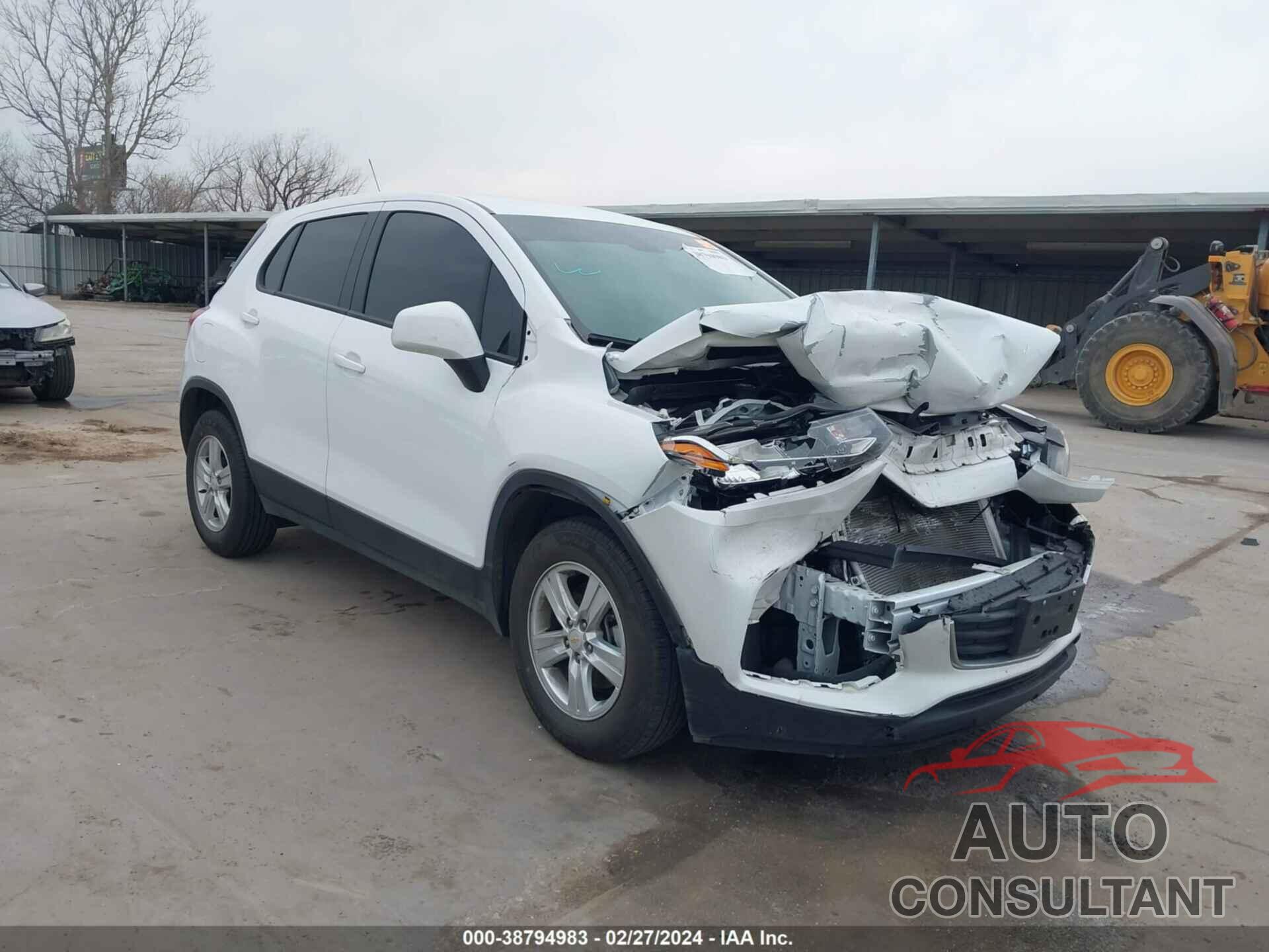 CHEVROLET TRAX 2020 - KL7CJKSB2LB051509