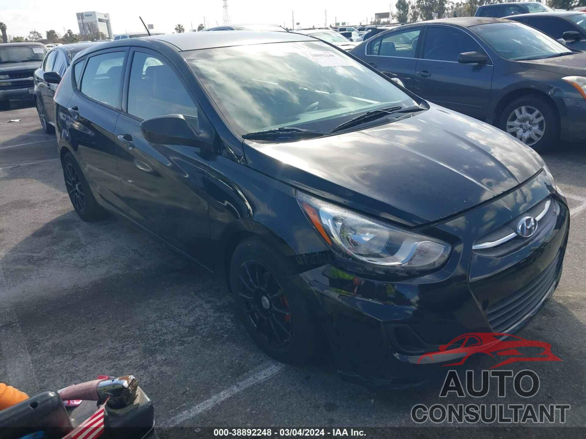 HYUNDAI ACCENT 2017 - KMHCT5AE6HU316532