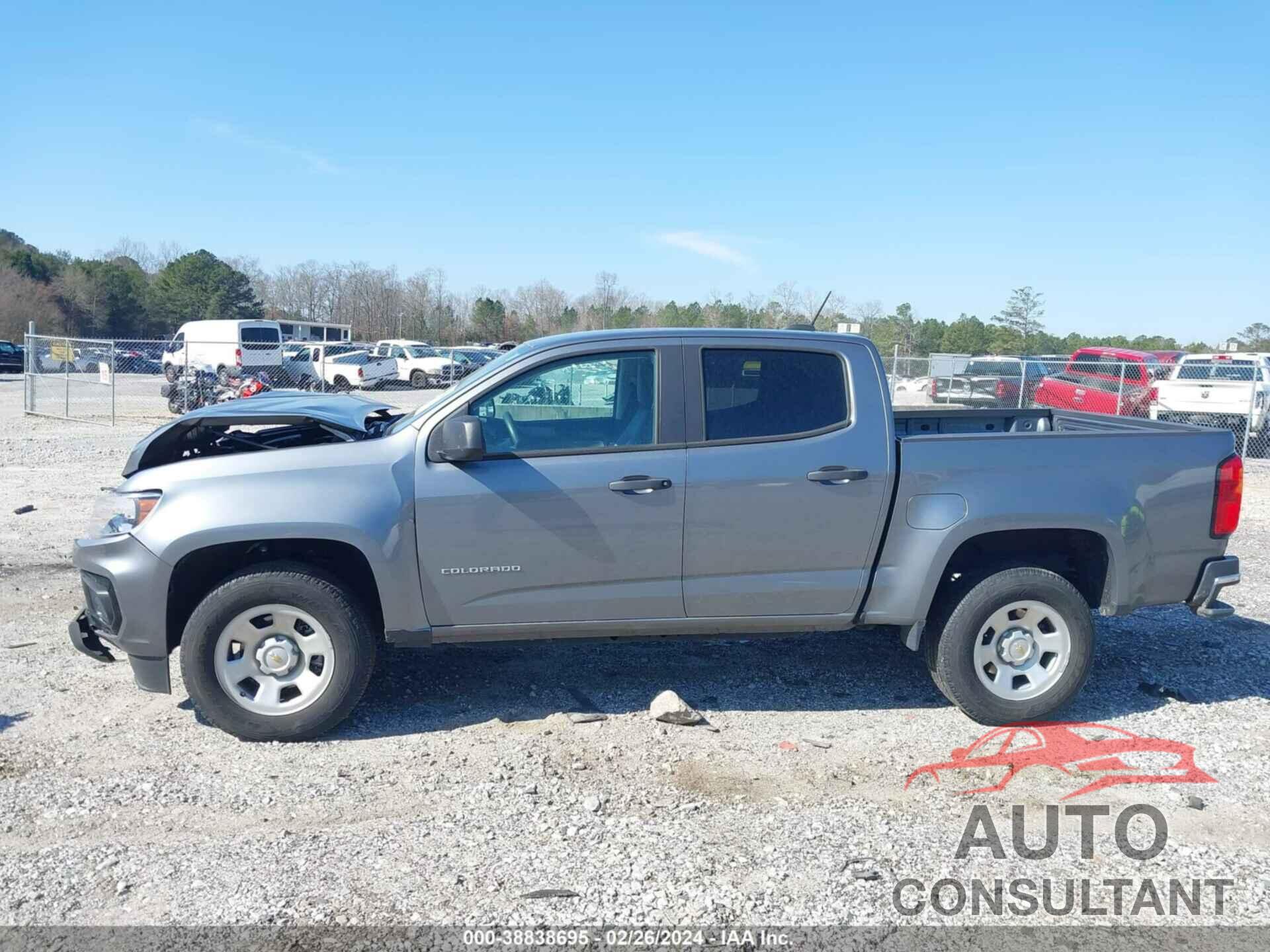 CHEVROLET COLORADO 2021 - 1GCGSBEA9M1189527