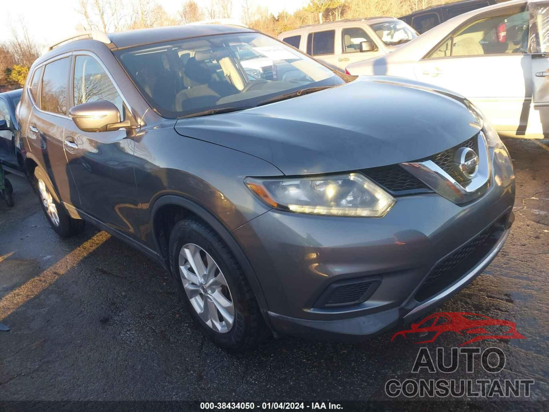 NISSAN ROGUE 2016 - 5N1AT2MT0GC814276