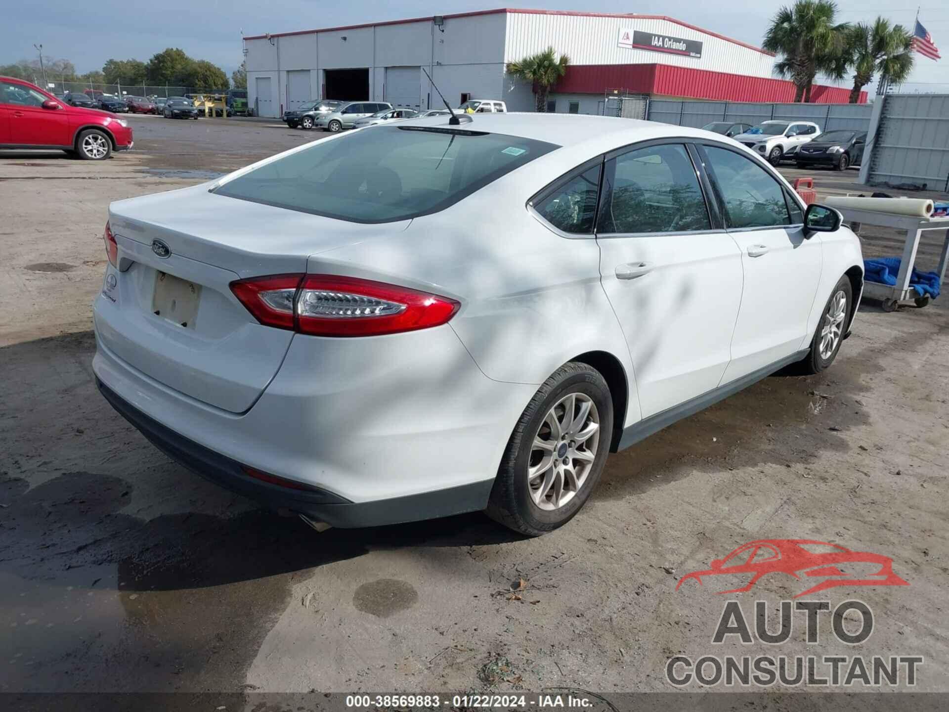 FORD FUSION 2016 - 3FA6P0G78GR169739