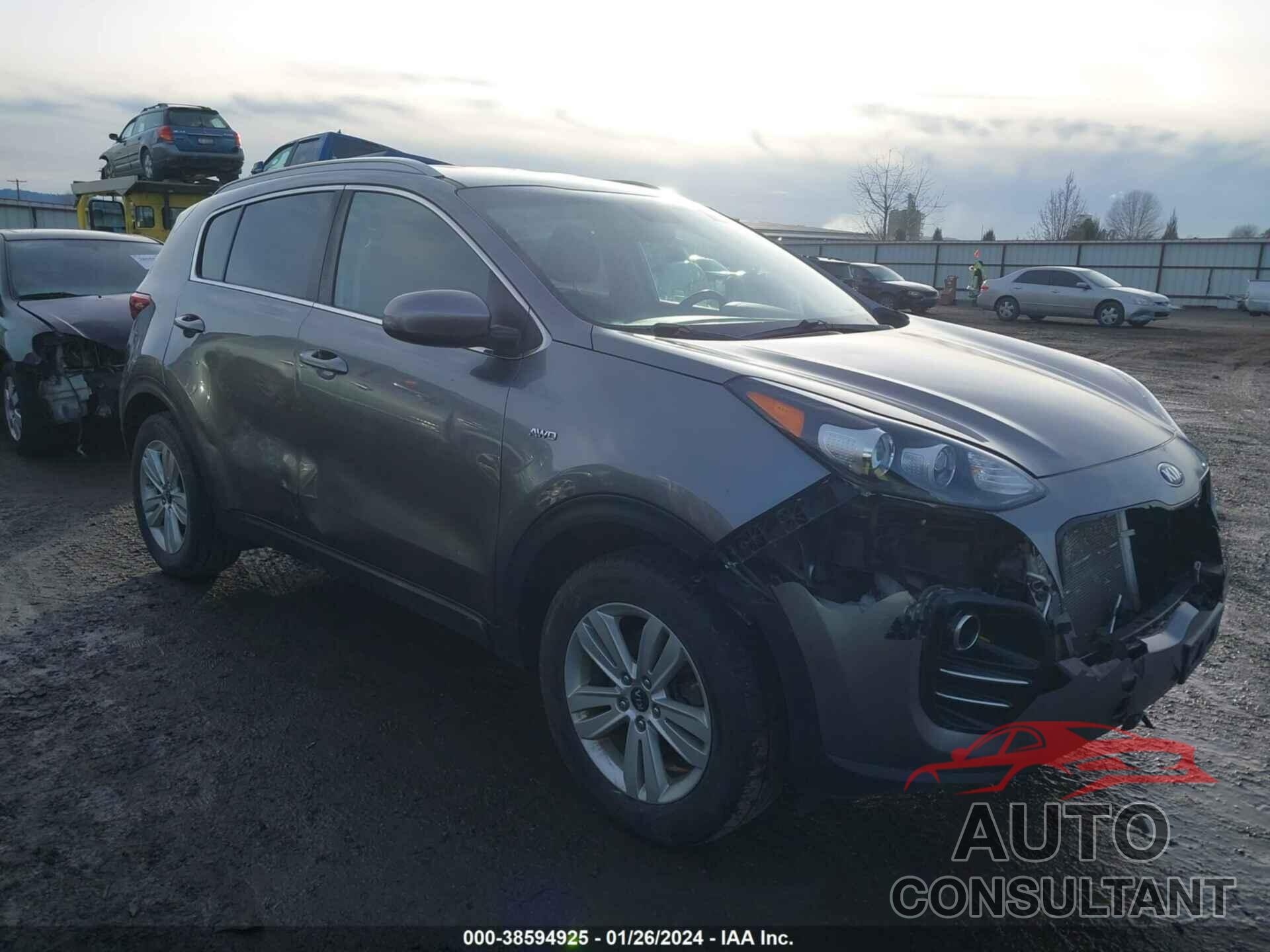 KIA SPORTAGE 2018 - KNDPMCAC4J7432225