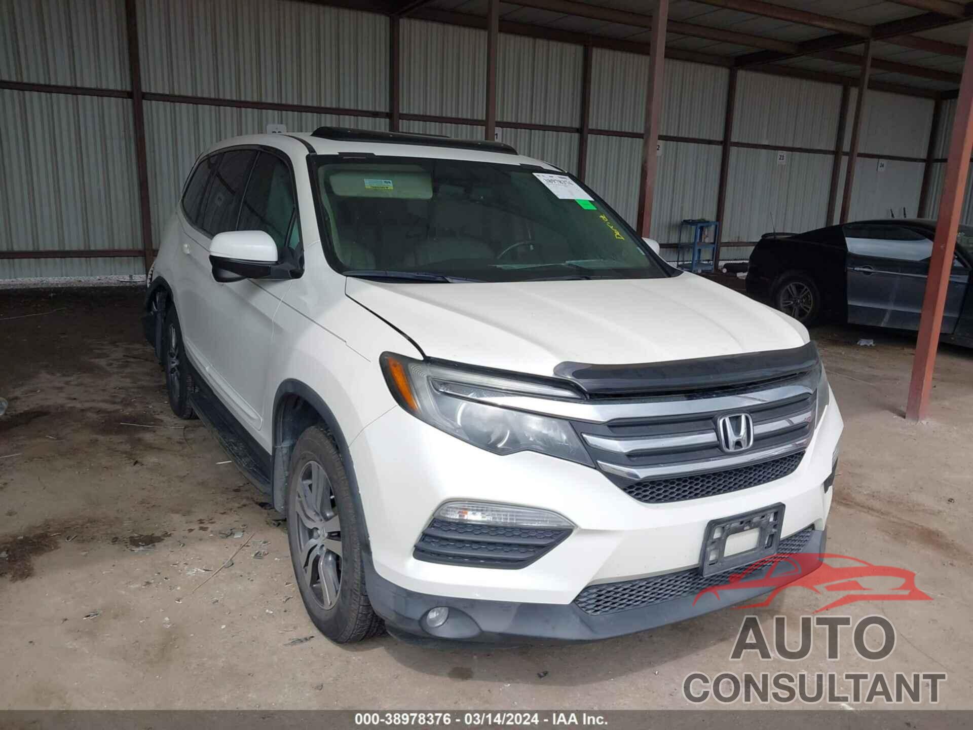 HONDA PILOT 2016 - 5FNYF6H79GB120302