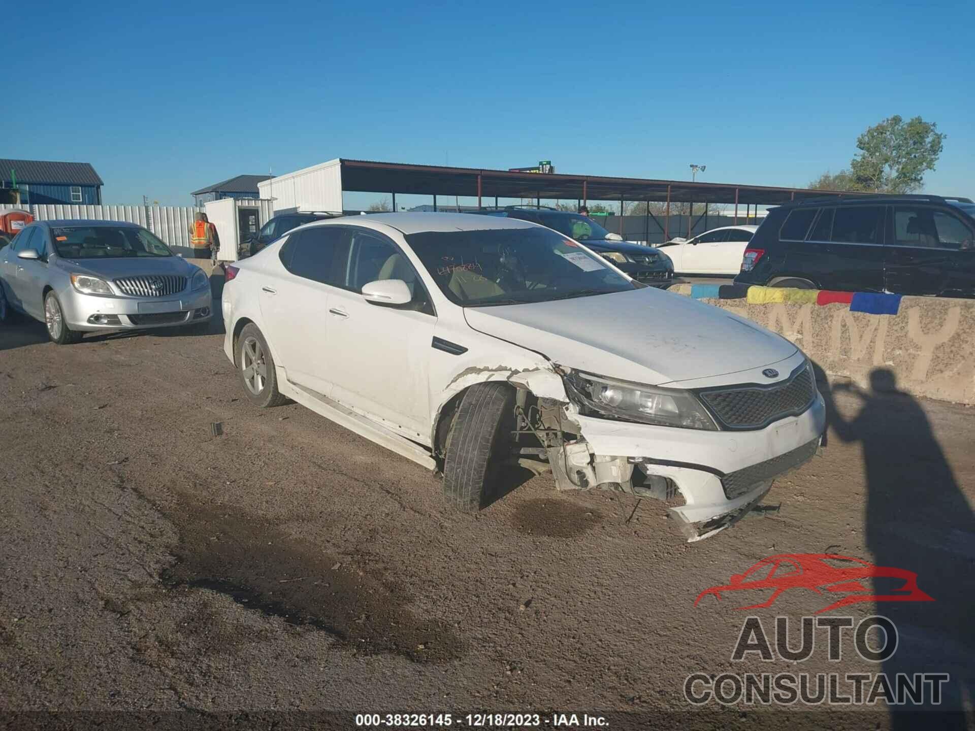 KIA OPTIMA 2014 - 5XXGM4A75EG275312